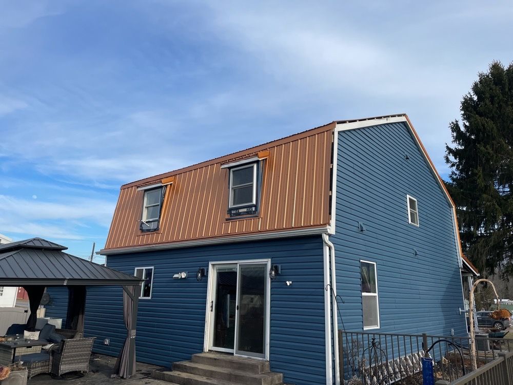 New Copper Metal Roof by Starway Roof Systems