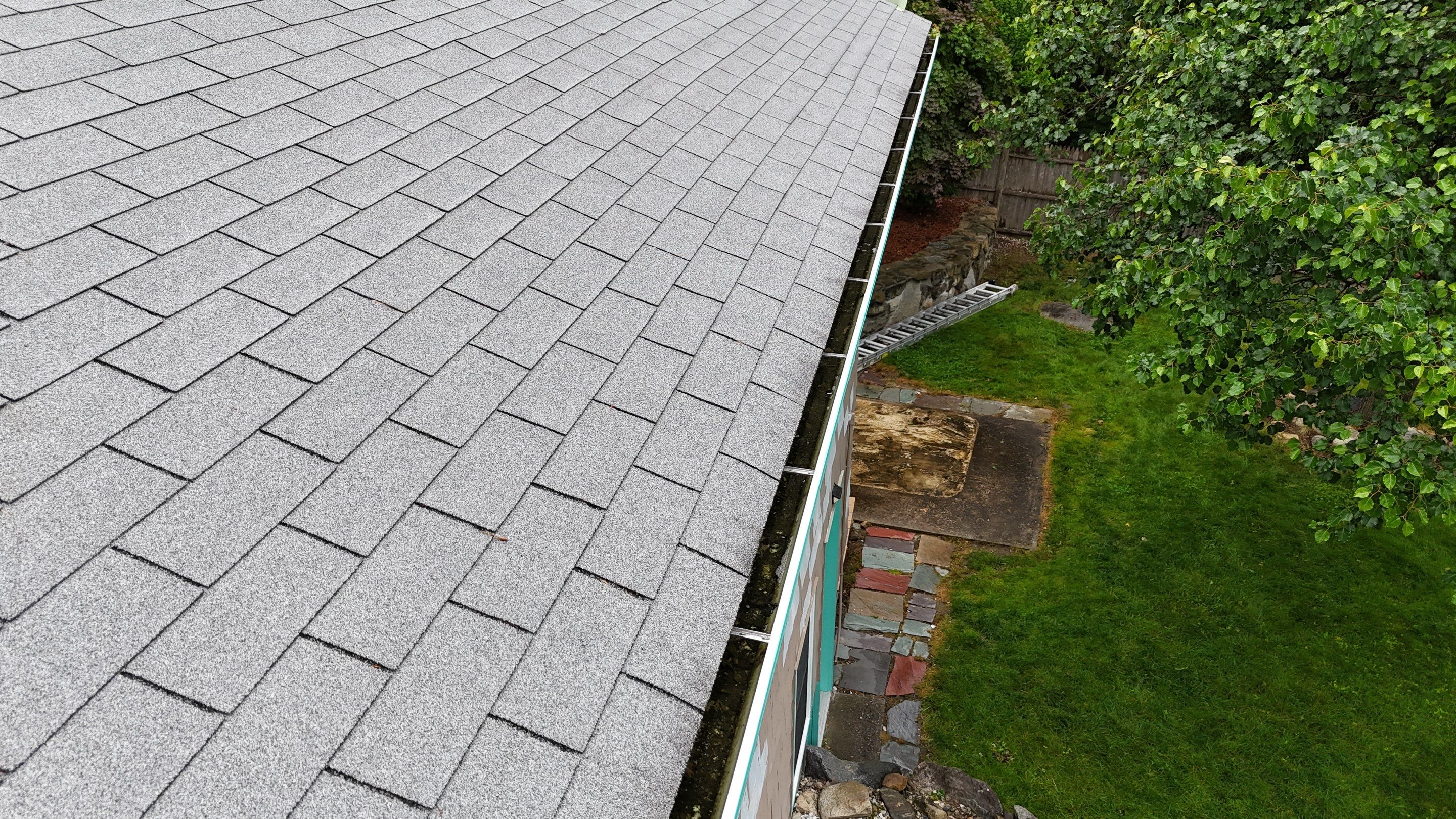 Roof Replacement with Gutter Guards – Westford, MA by Mighty Dog Roofing of Greater Middlesex County