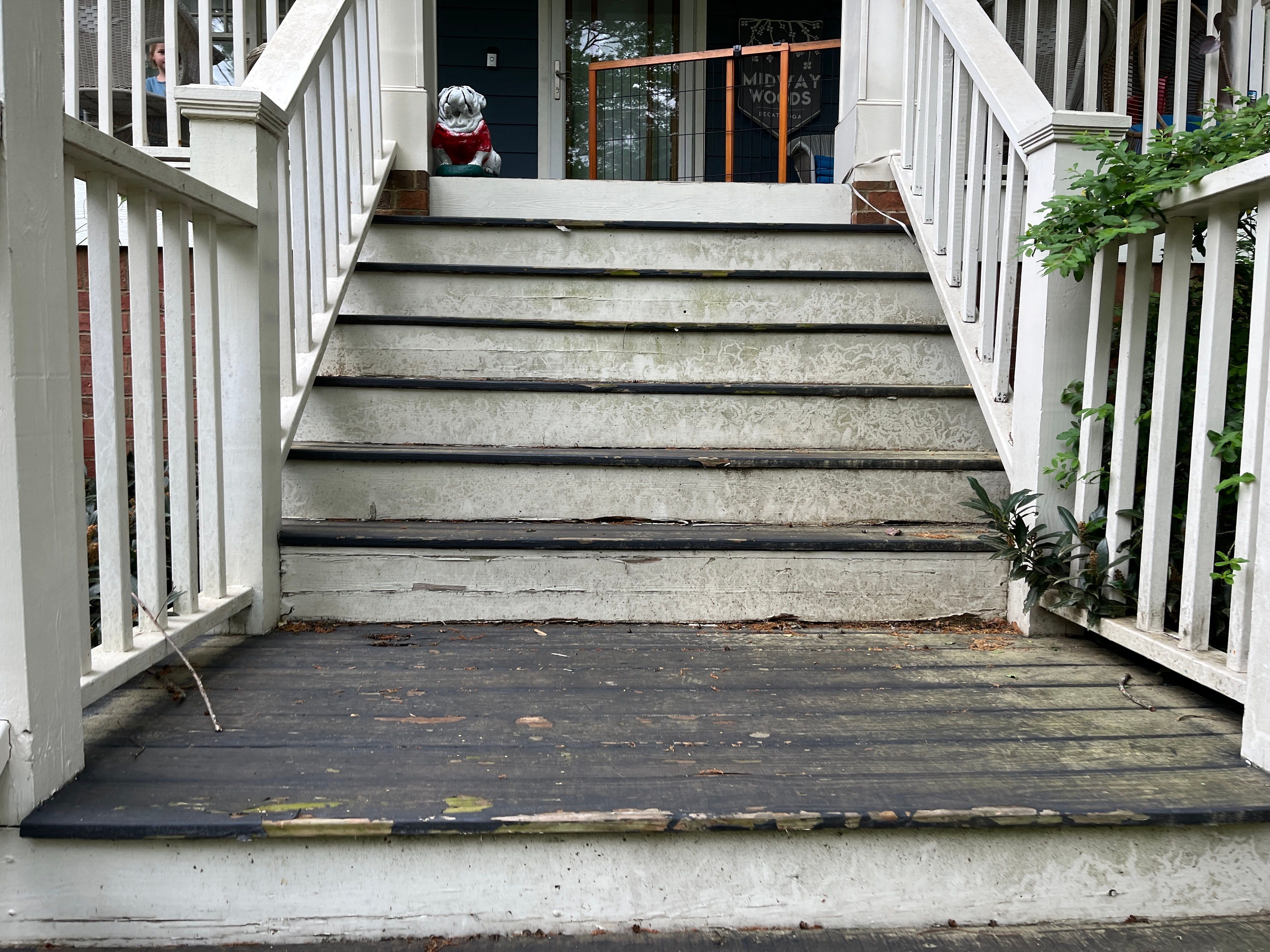 Deck Resurface using Trex Enhance Basic Series Decking in Decatur, GA by Nelson Exteriors 