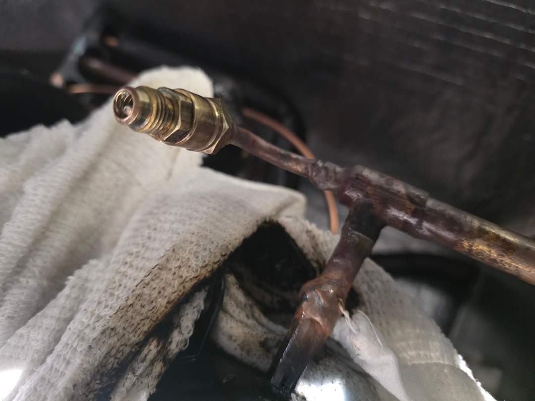 AC Refrigerant Line Leak Repair — Marblehead MA by FAGONE MECHANICAL