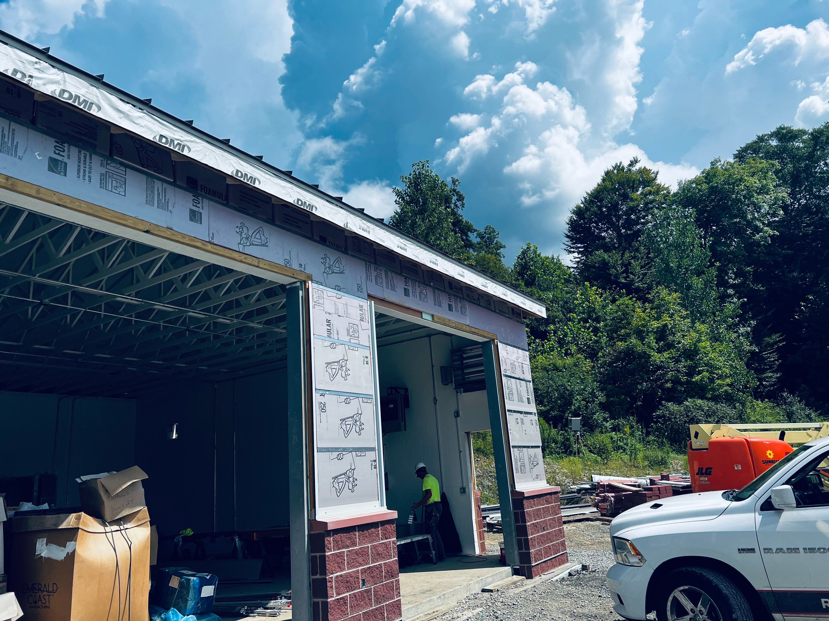 Nelsonville Water Treatment by Nitro Roofing and Construction