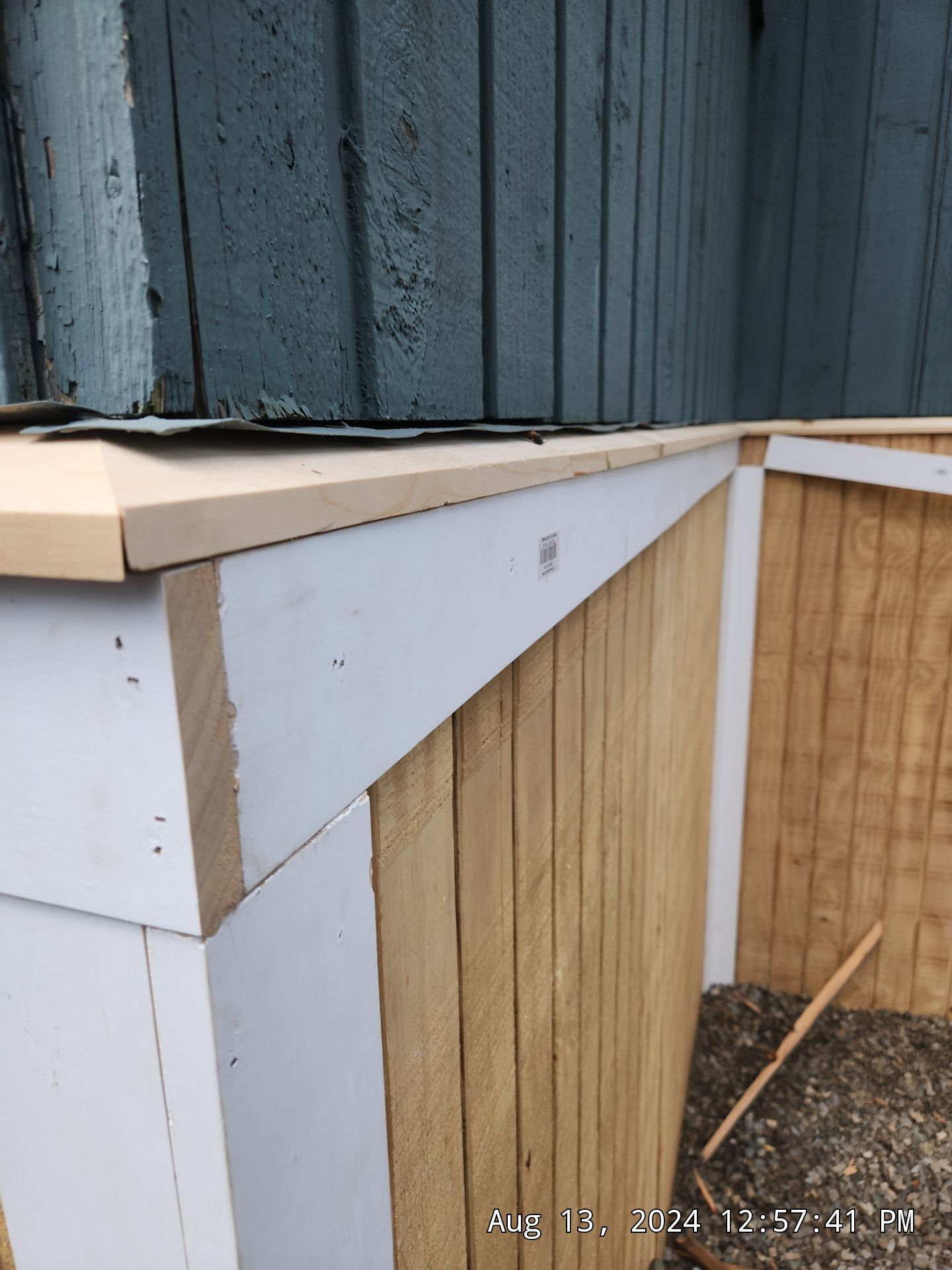 Siding Repair using New wood siding using T1-11 by A Plus Exterior