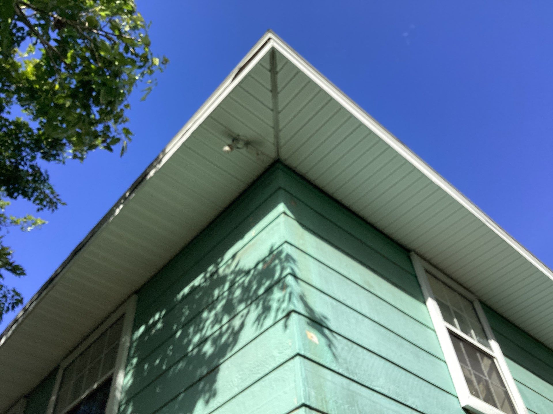 Soffit and Fascia Installation using White Soffit in Lehigh Acres, FL by Gutter Professors