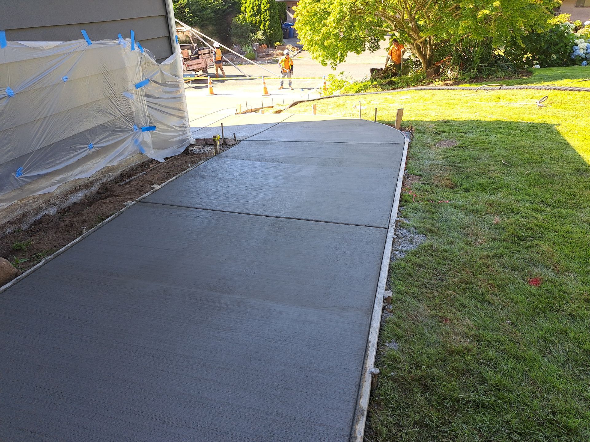 Jacob | Concrete Driveway  by Jireh Asphalt & Concrete Inc 