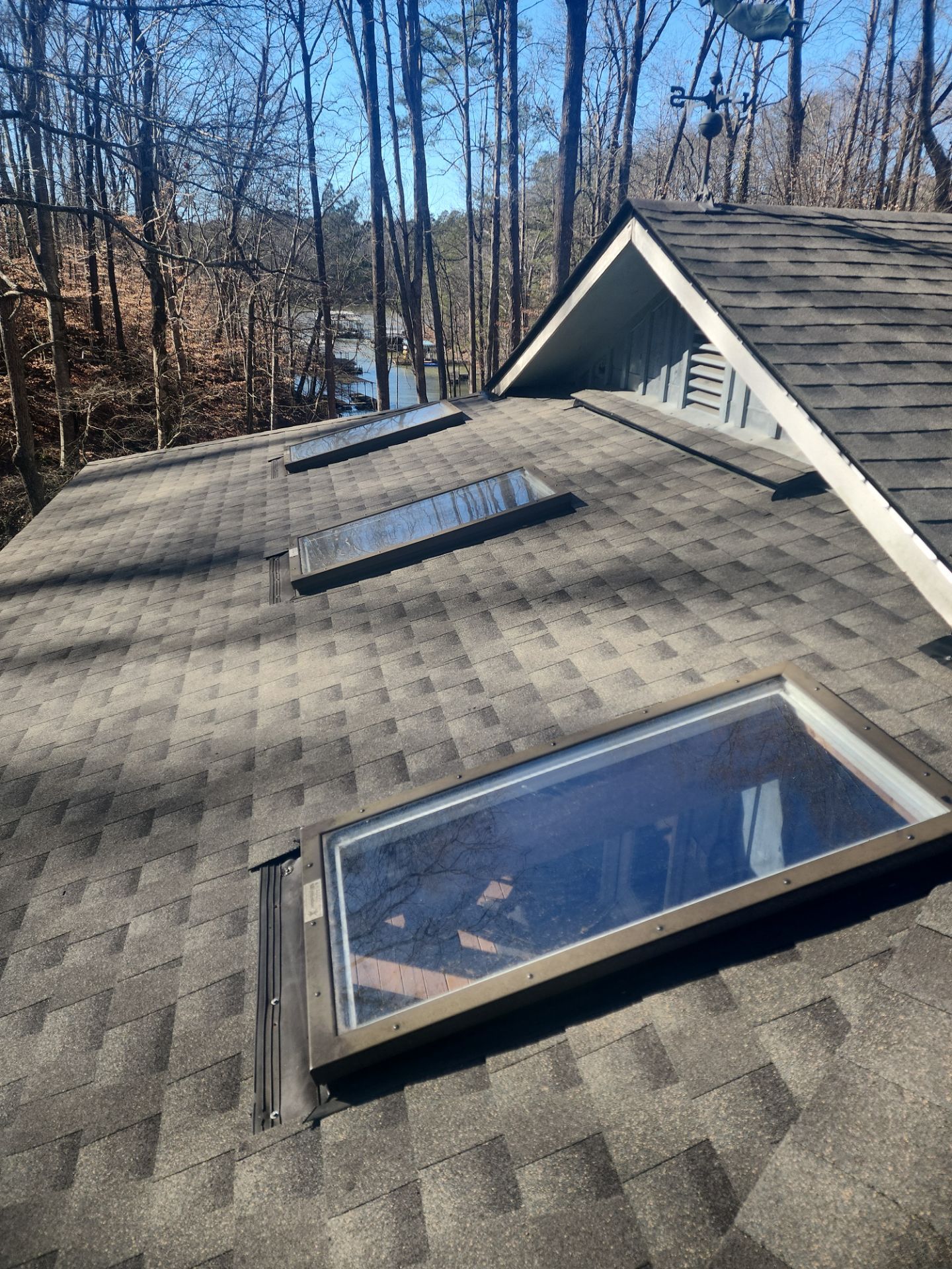 Gainesville, GA Roof Replacement GAF Timberline HDZ Weathered Wood by Reset Roofing