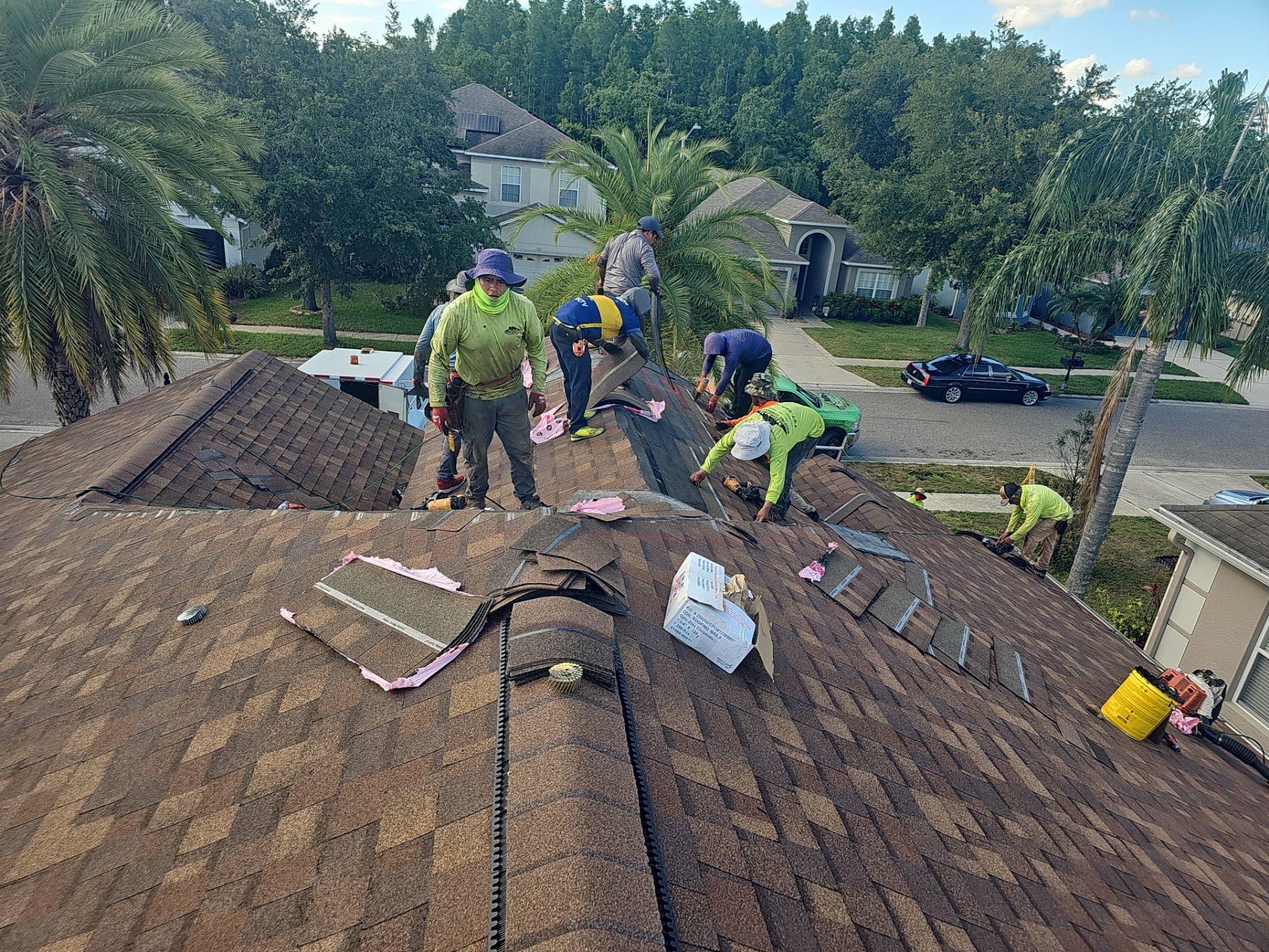 Project in Land O' Lakes 34638 by Mitchell Roofing Company LLC 