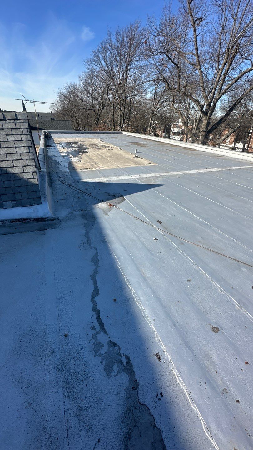 Church Flat Roof Cleaning by Above All Gutters 