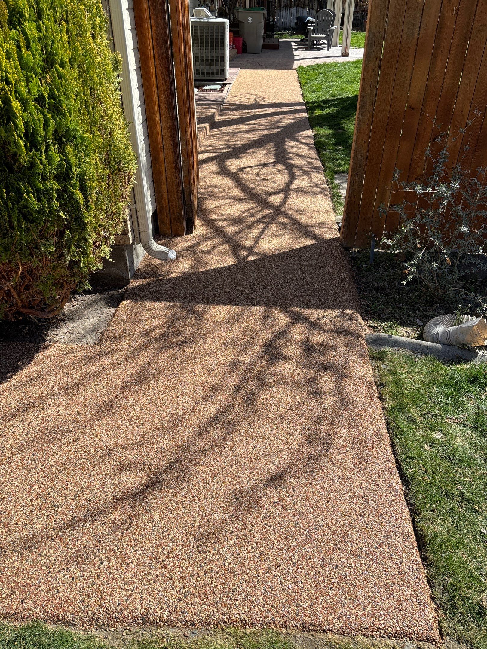 Walkway Makeover with Vuba Stone by Mr. Mudd Concrete