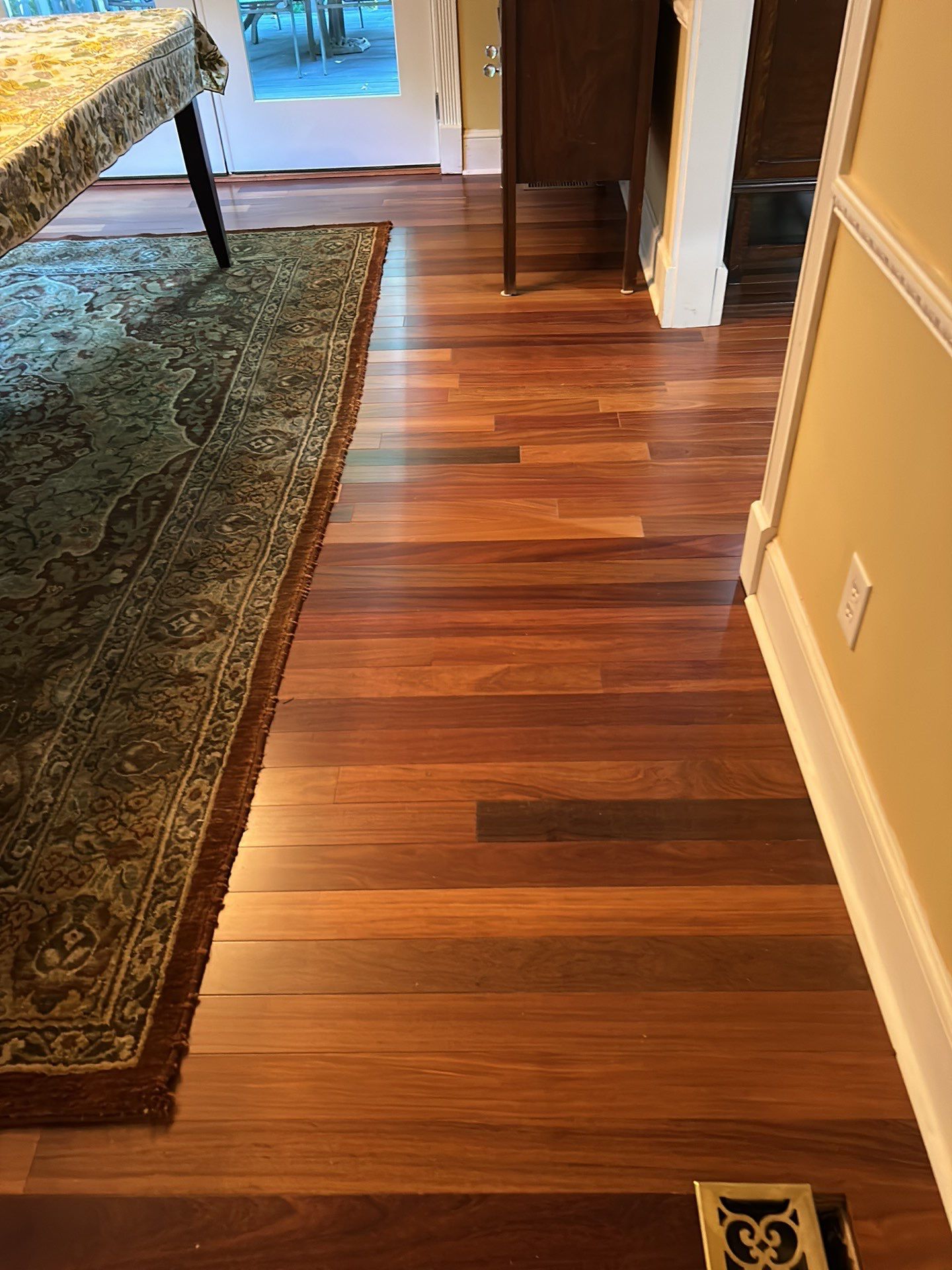 Beautiful Brazillian Teak by Footprints Floors of East Atlanta