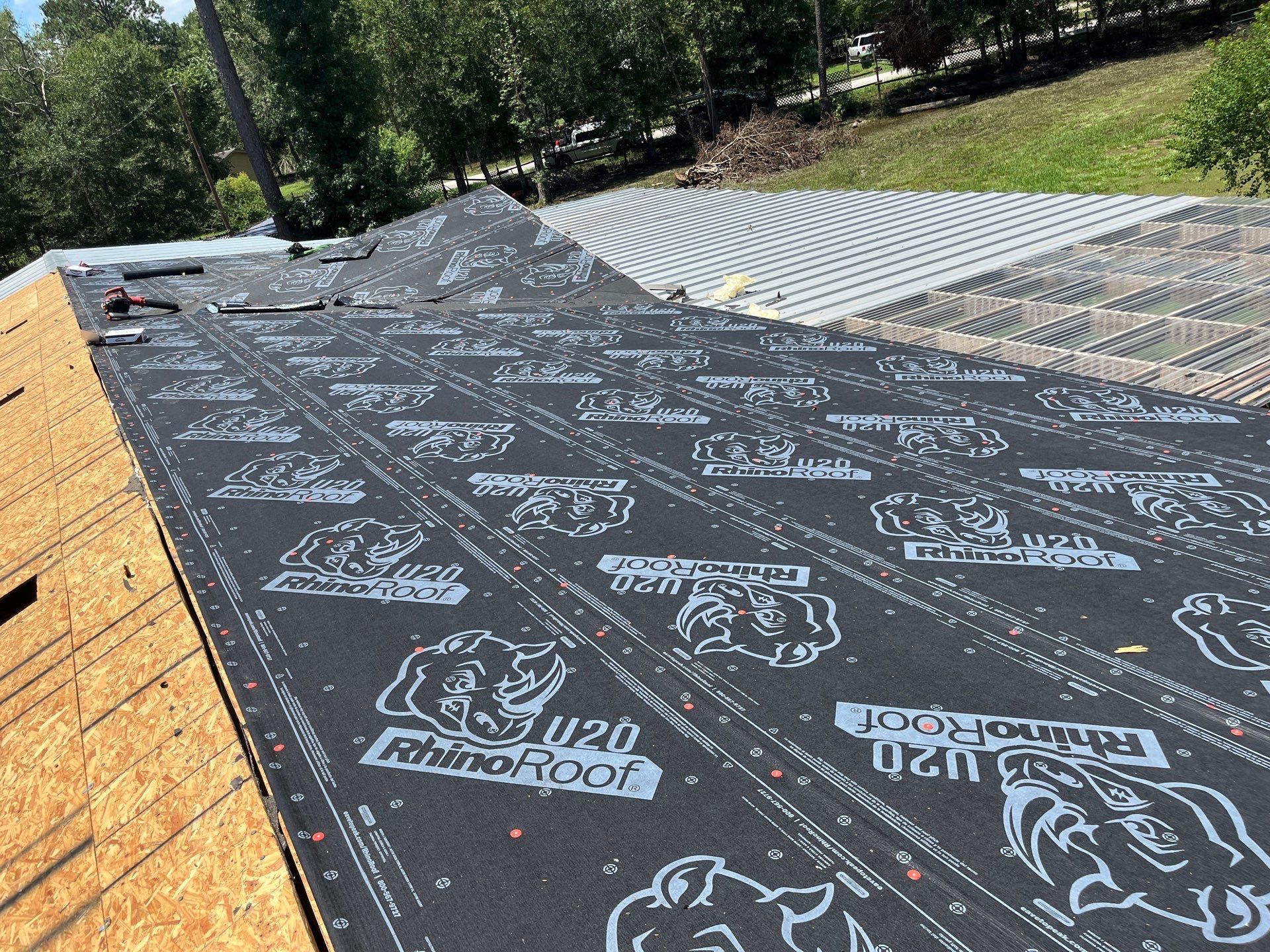 Residential Roofing Installation using Owen's Corning Duration (Lifetime) Shingles by Roof Repair Company