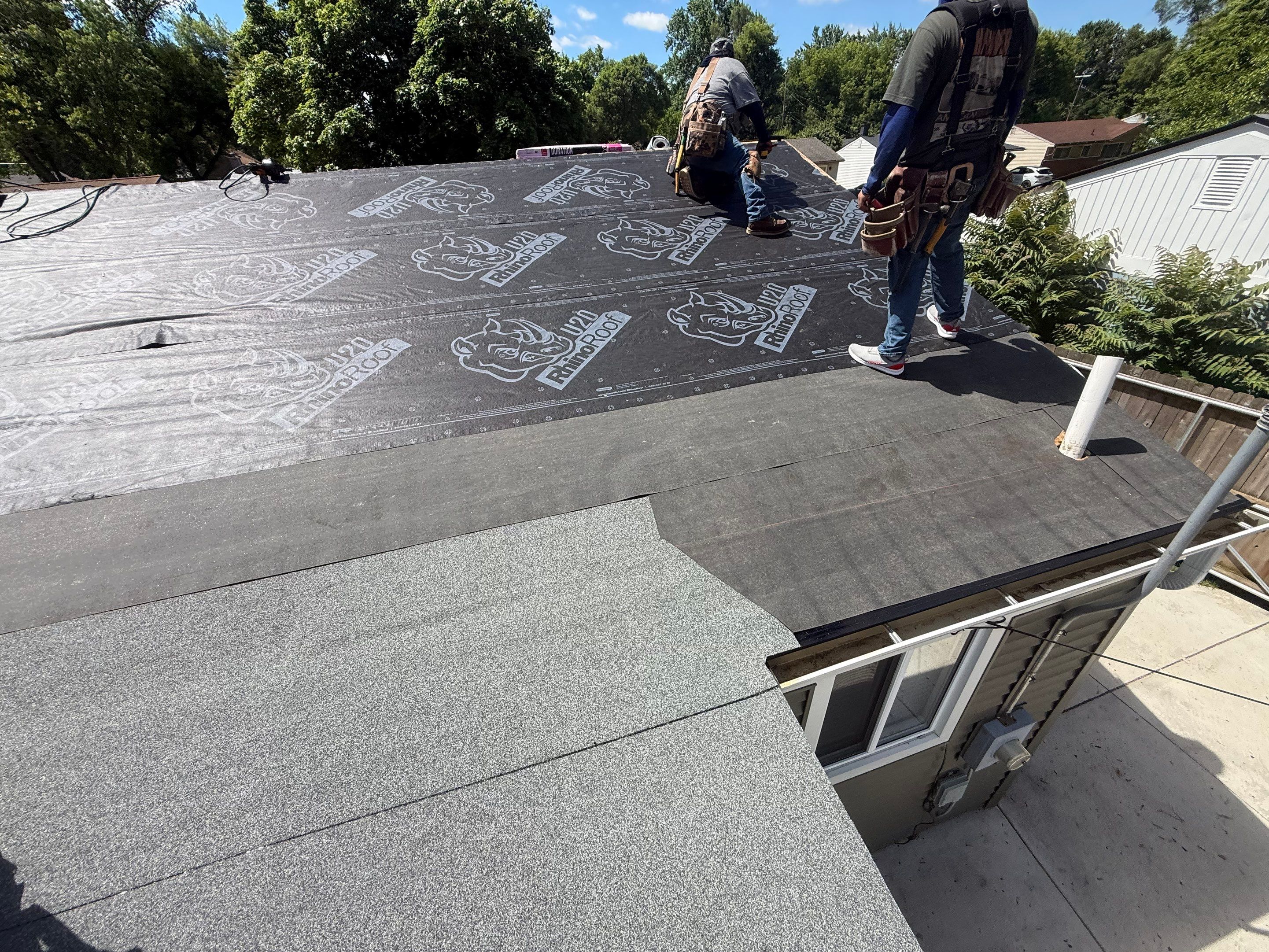Roof Replacement using Owens Corning Tru Definitions by 180 Contractors