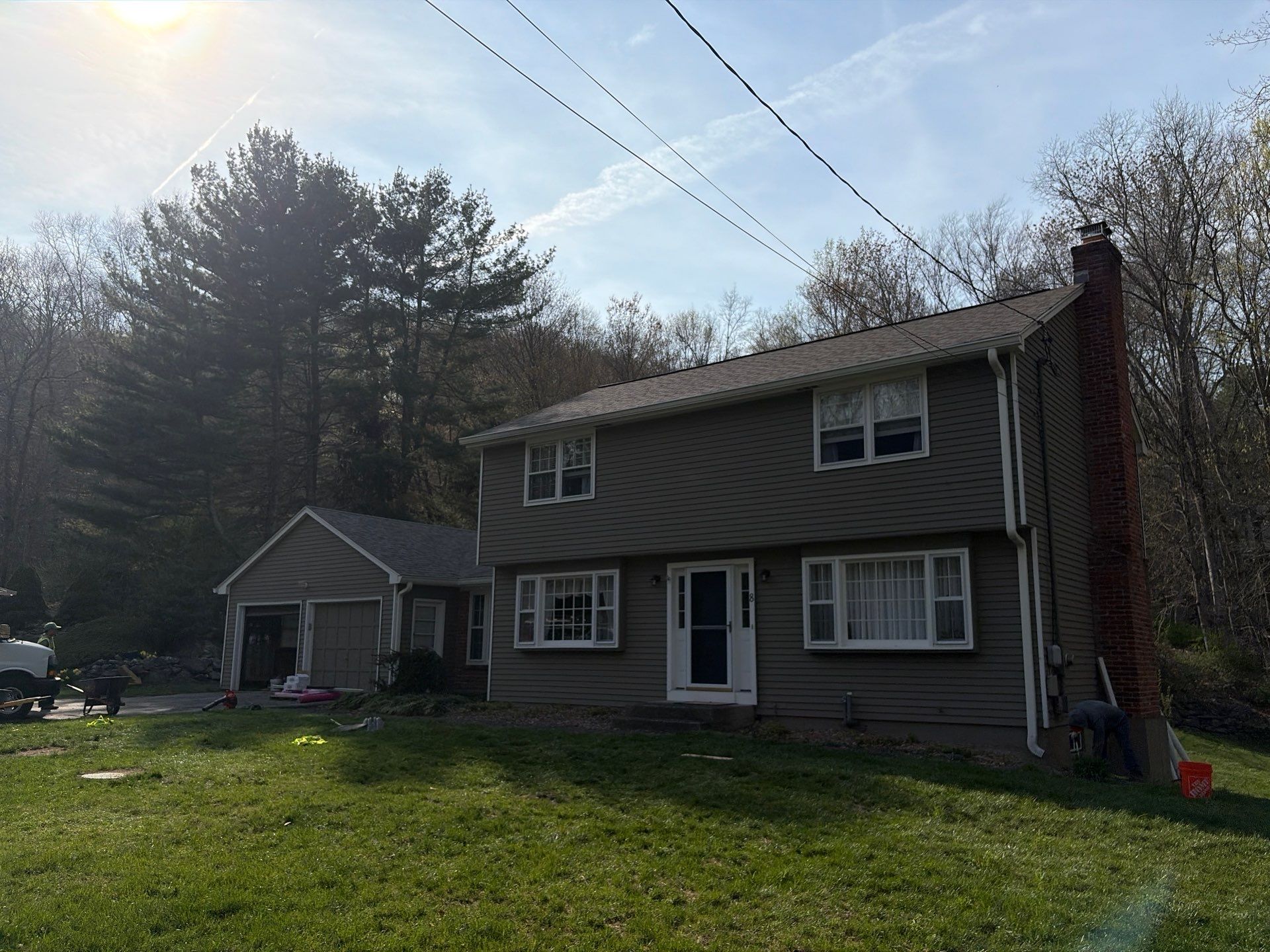 Owens Corning Duration: Driftwood in Oxford, Connecticut by Golden Shield Roofing