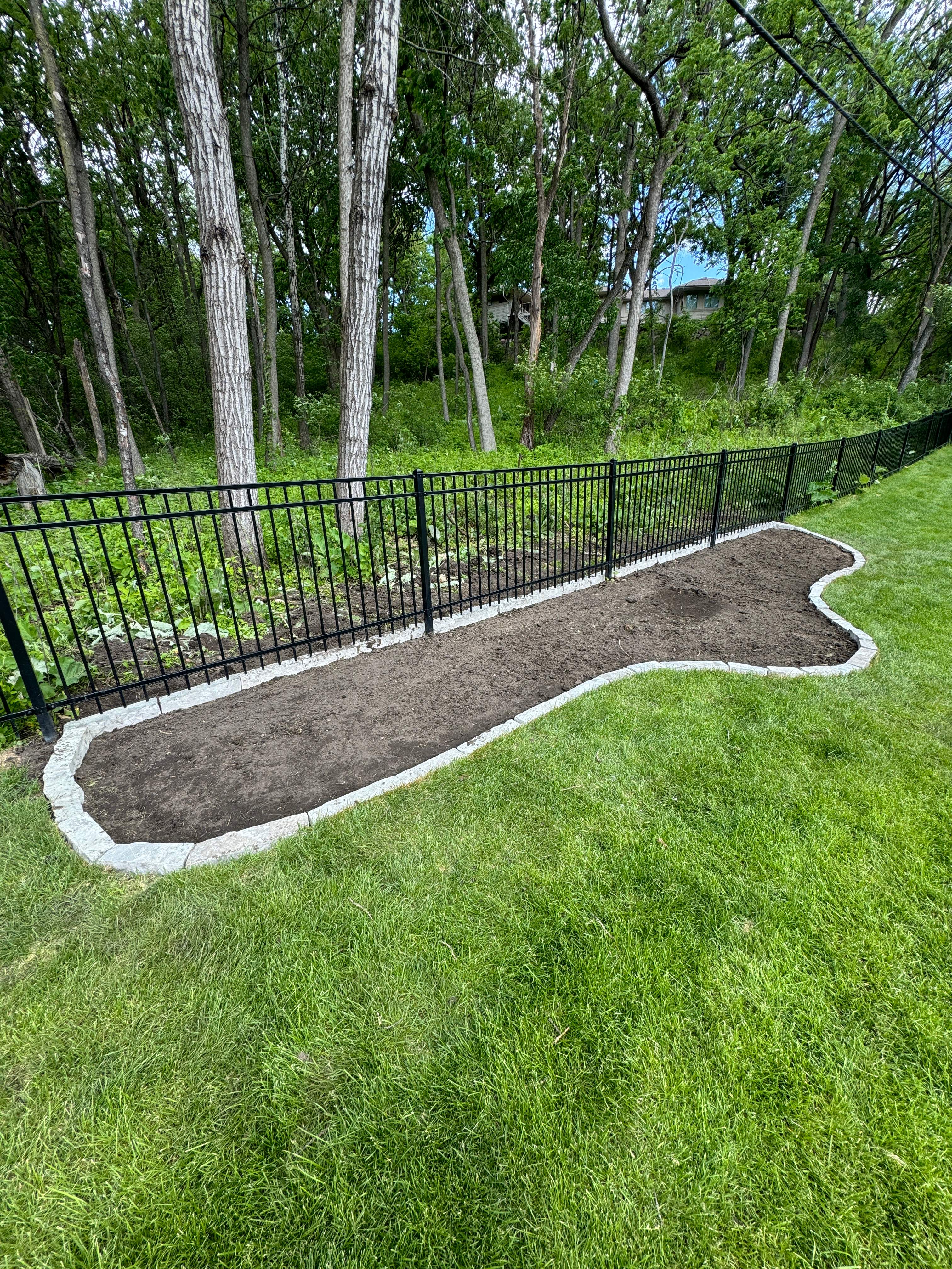 Edging Installation by Sota landscaping