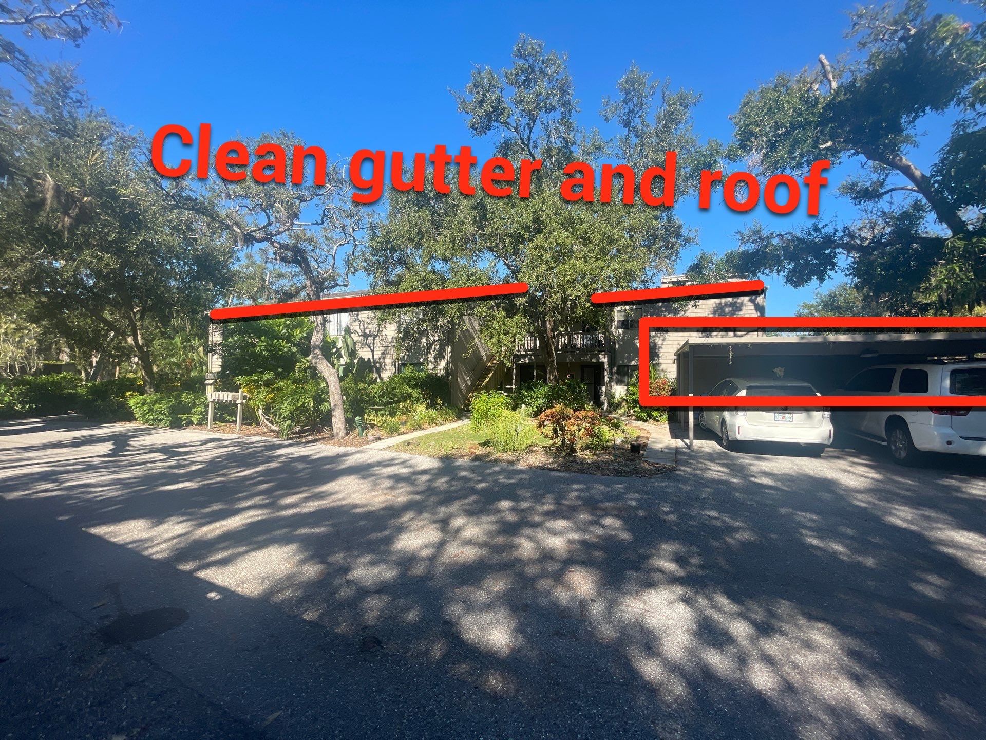 Clean Gutters and Roof in Sarasota FL by Gutter Professors