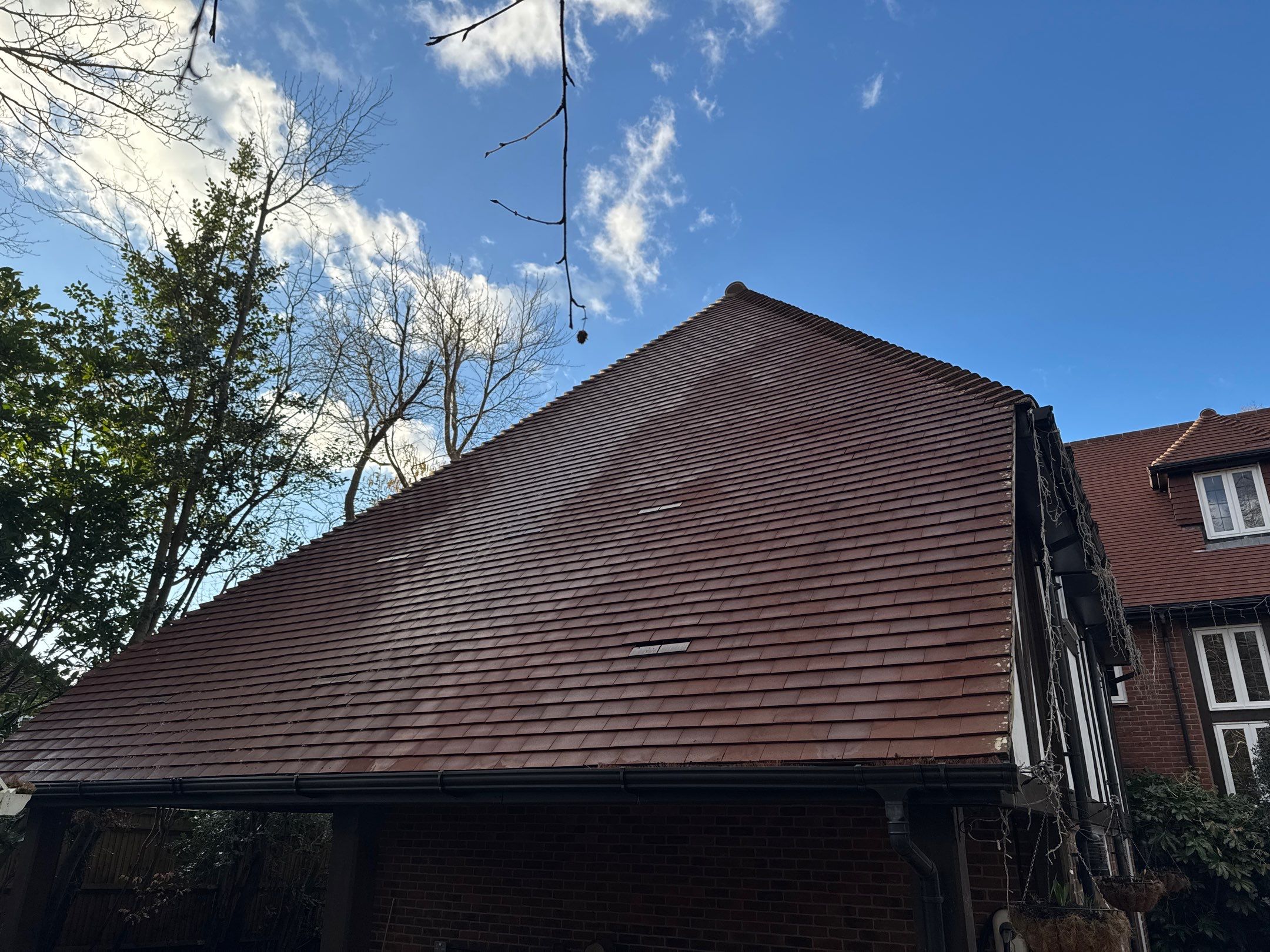 Roof - Driveway - Patio Clean using 18inch Whirlaway FSC by Ges Exterior Cleaning ltd
