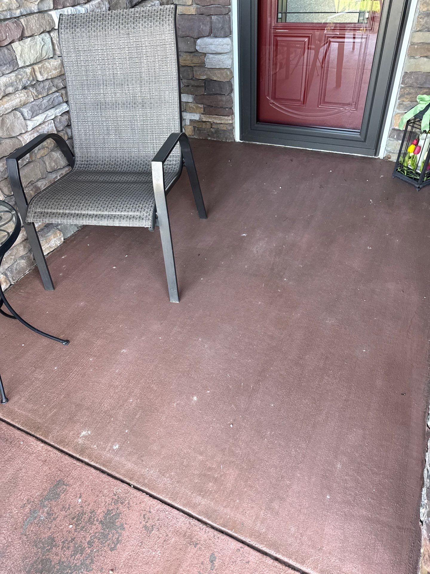 Porch + Walkway + Garage Project in Renfrew by Floors in a Day, Inc