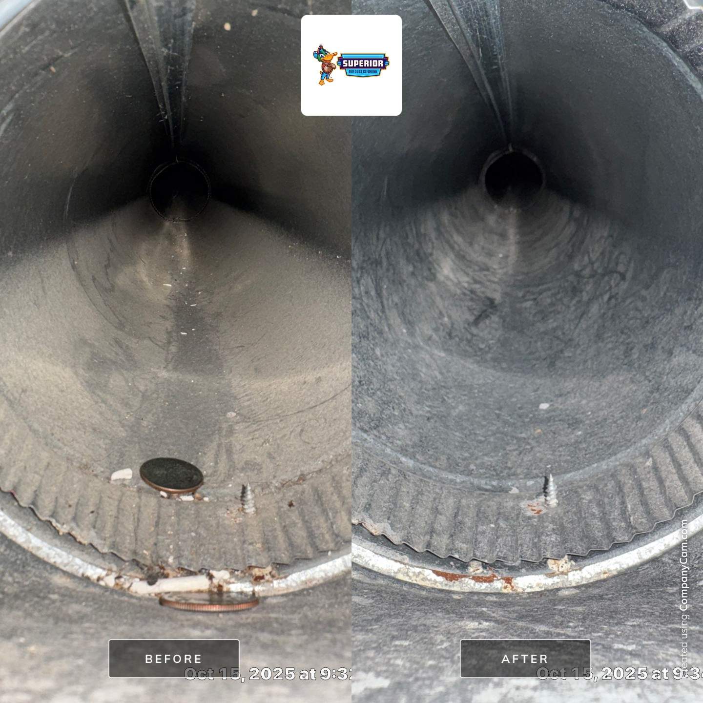 Air Duct Cleaning With a Vacuum Truck in Austintown, OH by Superior Air Duct Cleaning