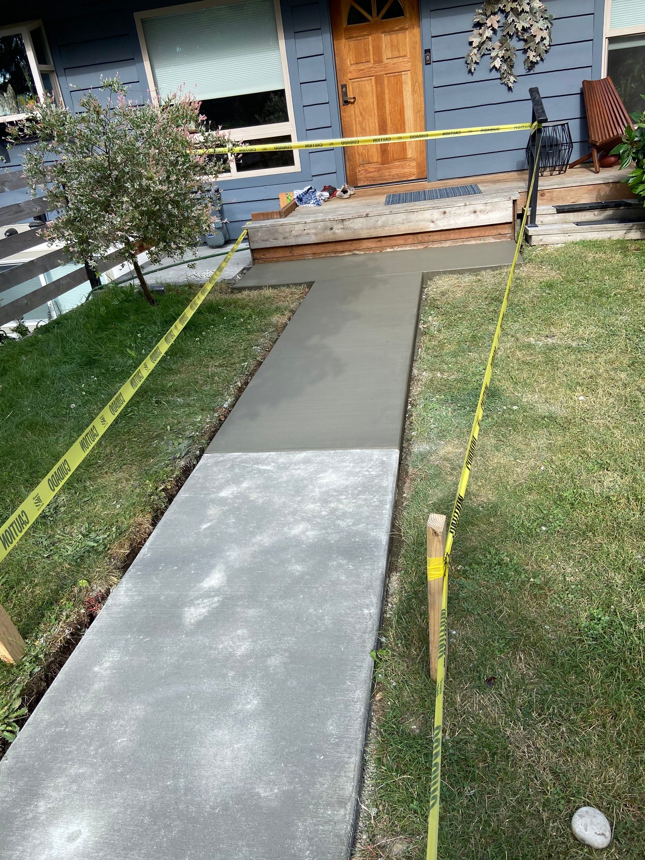 Nathan | Concrete Driveway & Walkway by Jireh Asphalt & Concrete Inc 