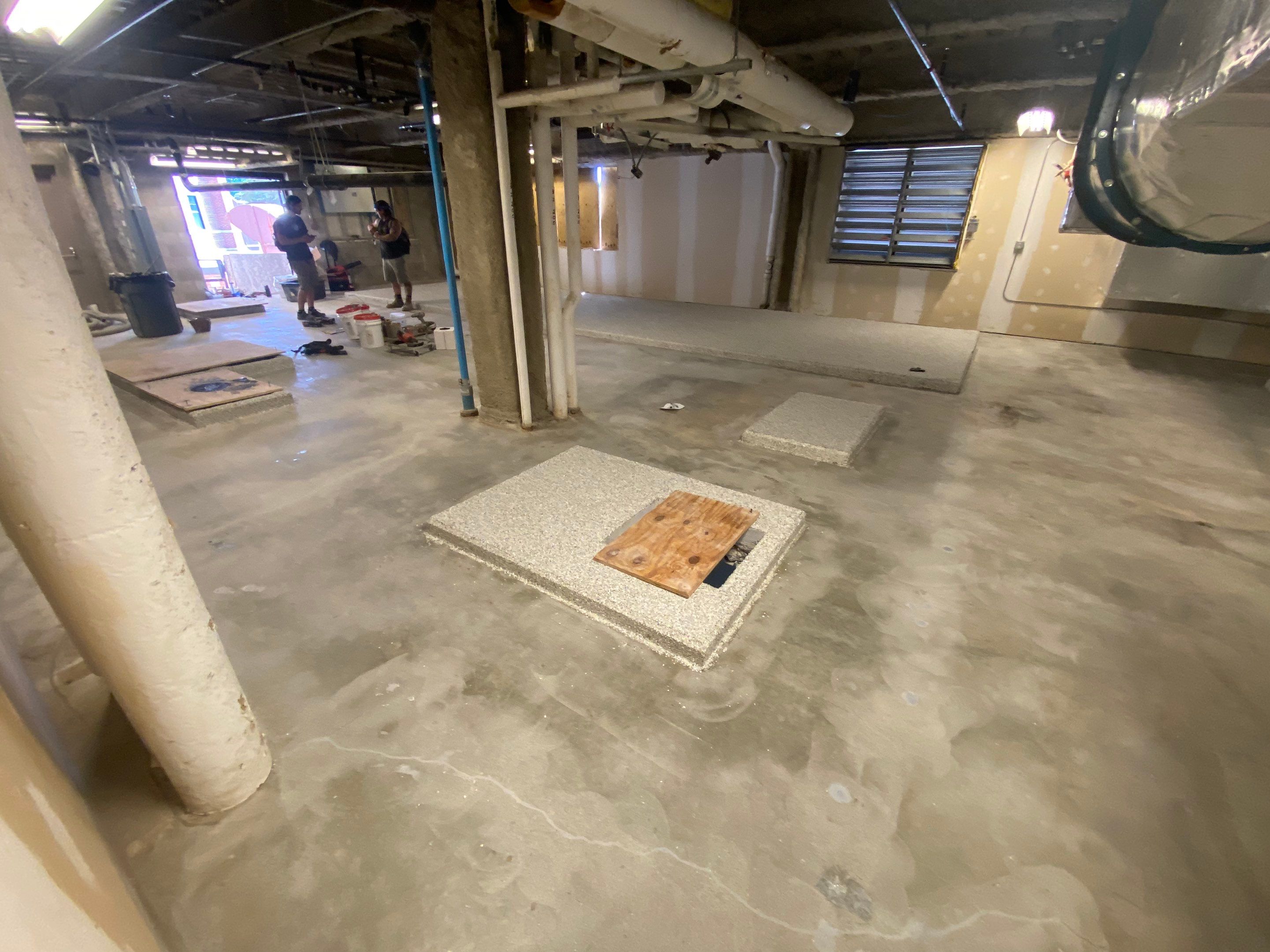 Basement using Mount Everest by Select Painting, Coatings & Garage Cabinets