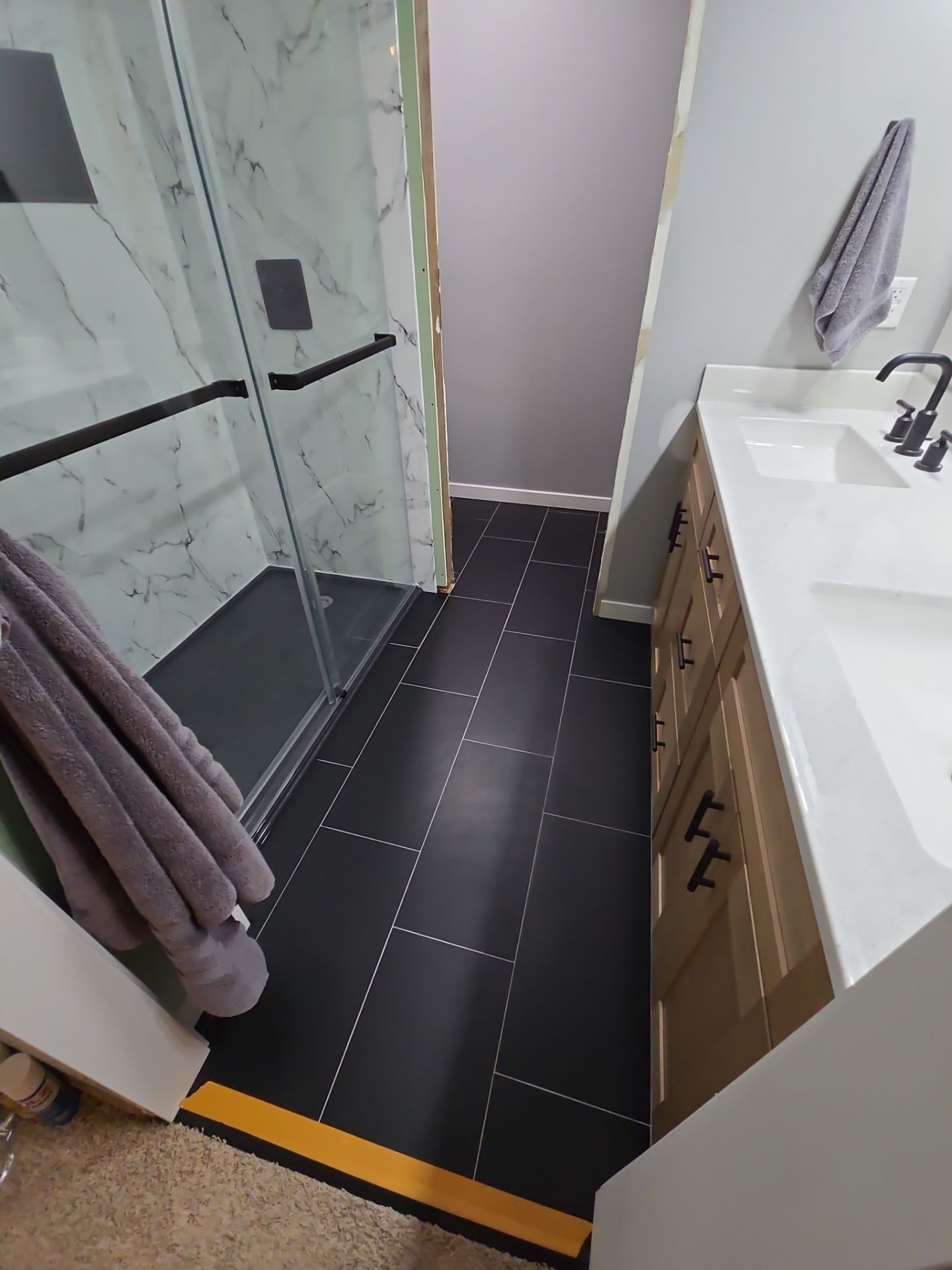 Partial Bathroom Remodel by The Shower Company