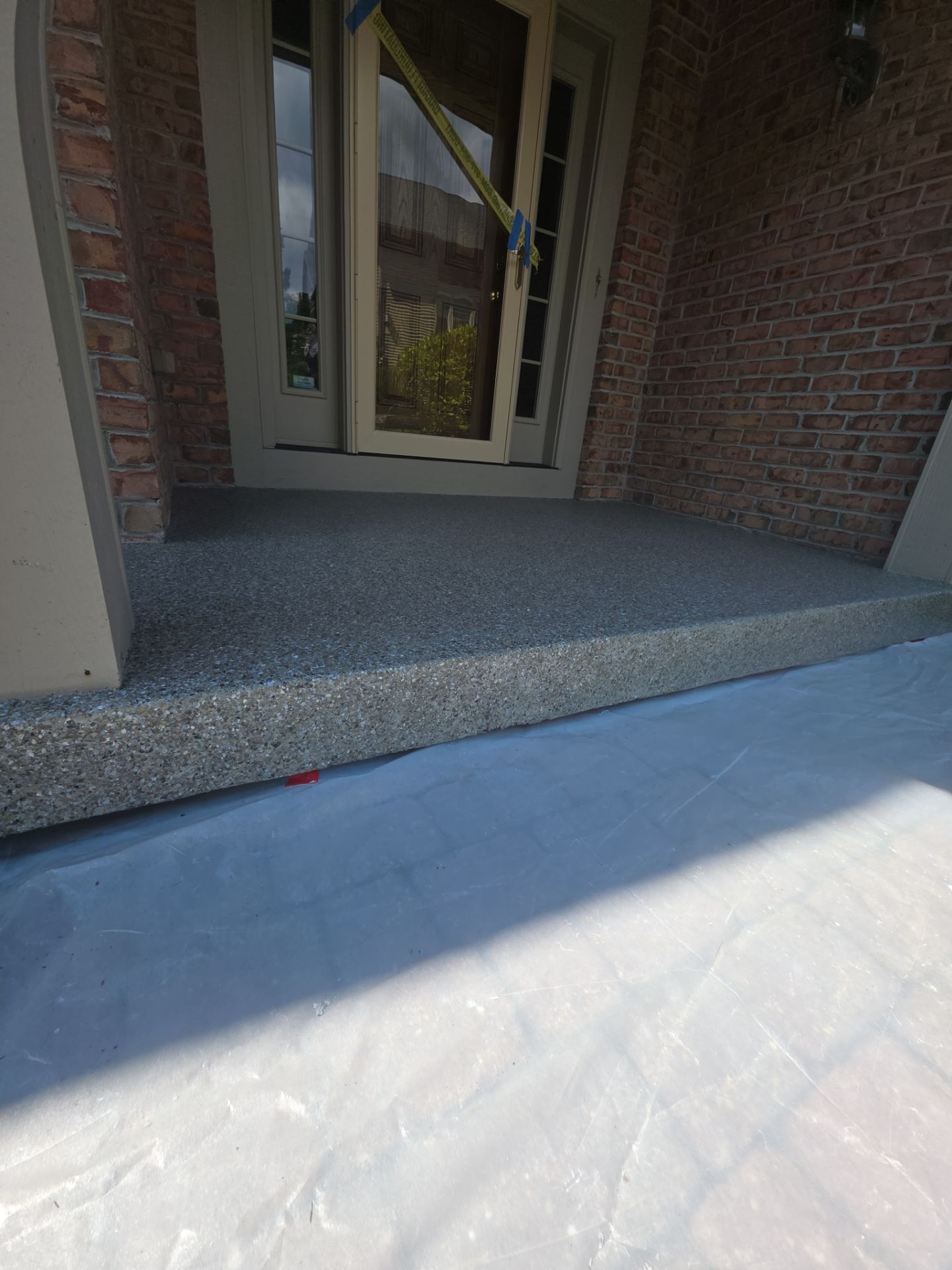 Vintage Shalestone Porch Coating by NG Masonry & Construction LLC