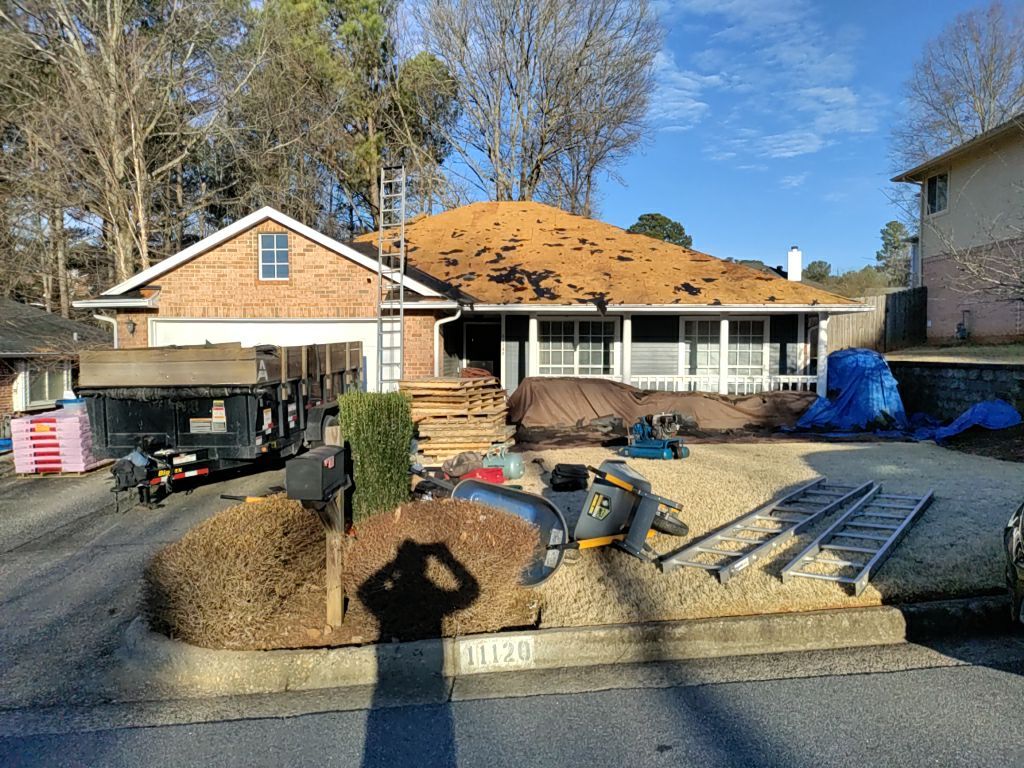 Residential Roofing Installation using Owens Corning by Inspector Roofing and Restoration