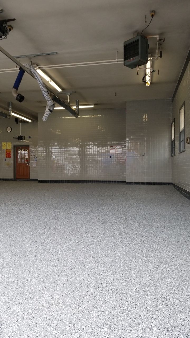 Dover Firehouse with their new Smoke Floor! by Spectrum Painting, LLC
