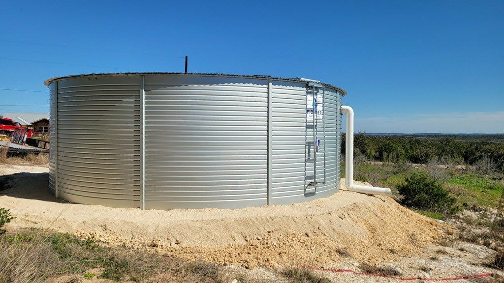 20K Gallon Tank using Pioneer XLR 15/2 ZN - 20K gallons by Hill Country Rain Water