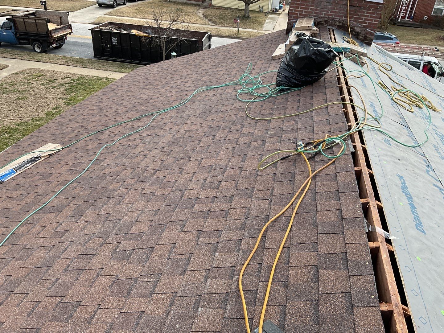 Residential Roofing Installation using CertainTeed Shingles by Alpha Design Services