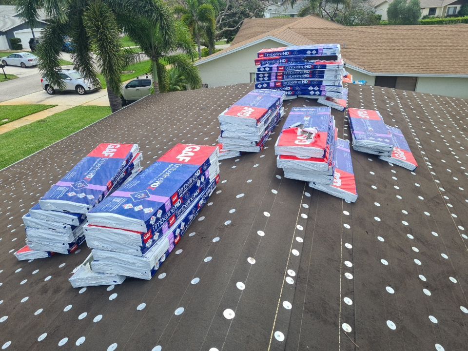 Residential Roofing Installation using GAF by BLUES BROTHERS ROOFING