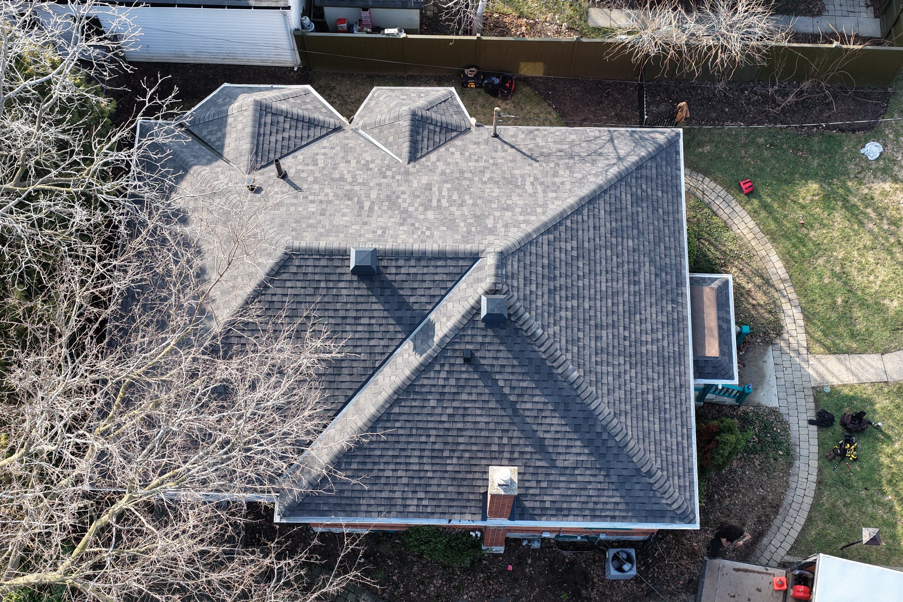 Project in Hamilton by The Roofing Crew