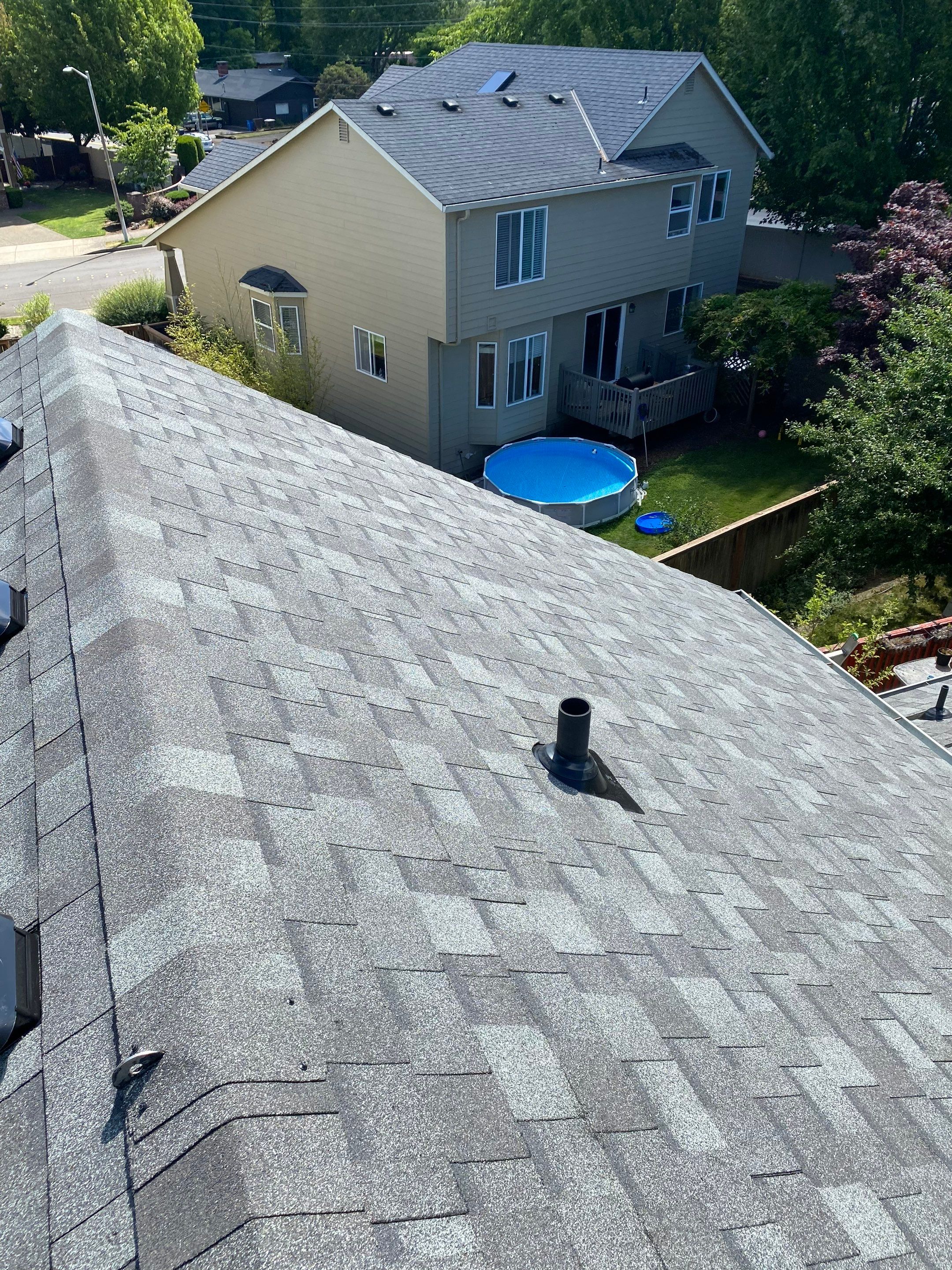 Residential Roofing Installation using Asphalt Shingles by Vitan Construction LLC 