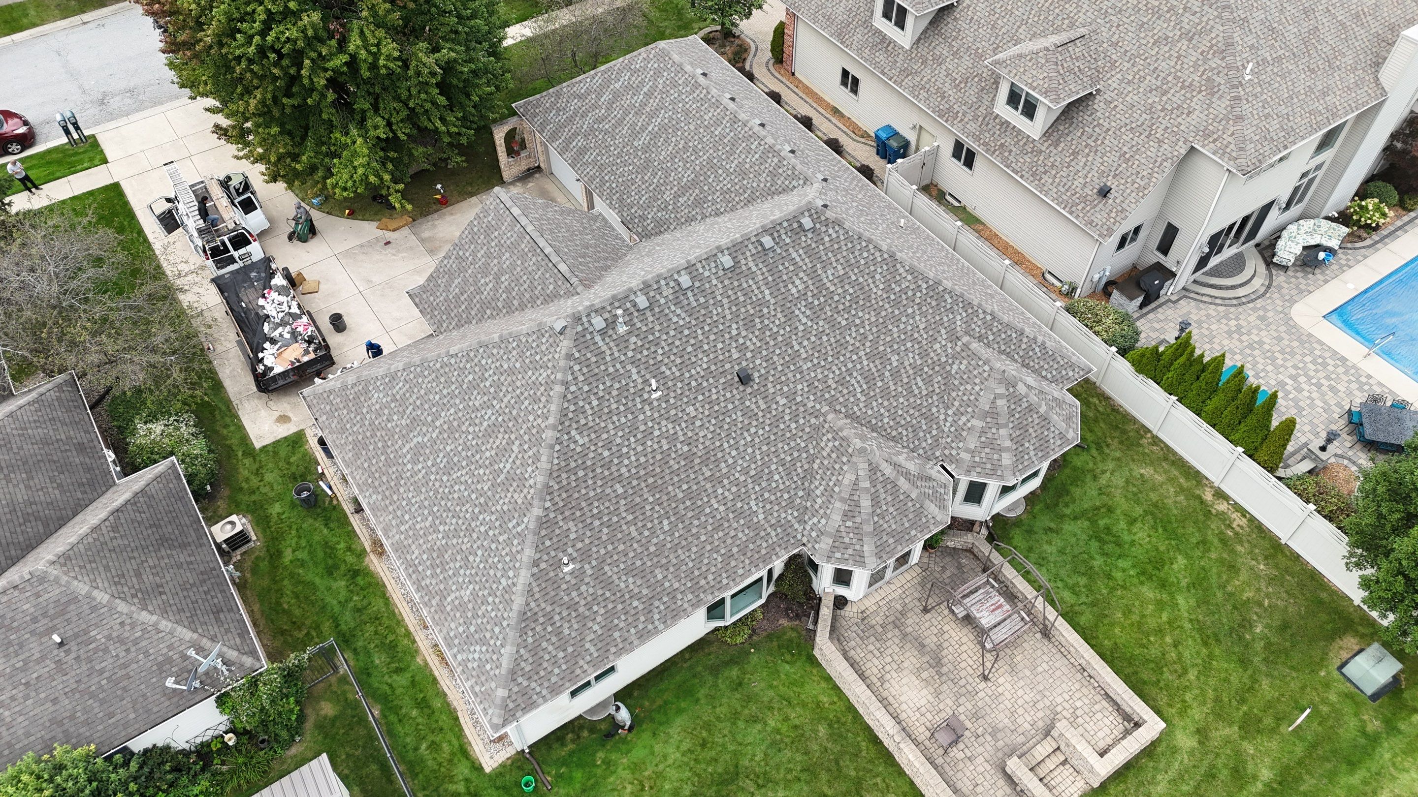 GAF Shingle Roof Replacement in Schererville, IN