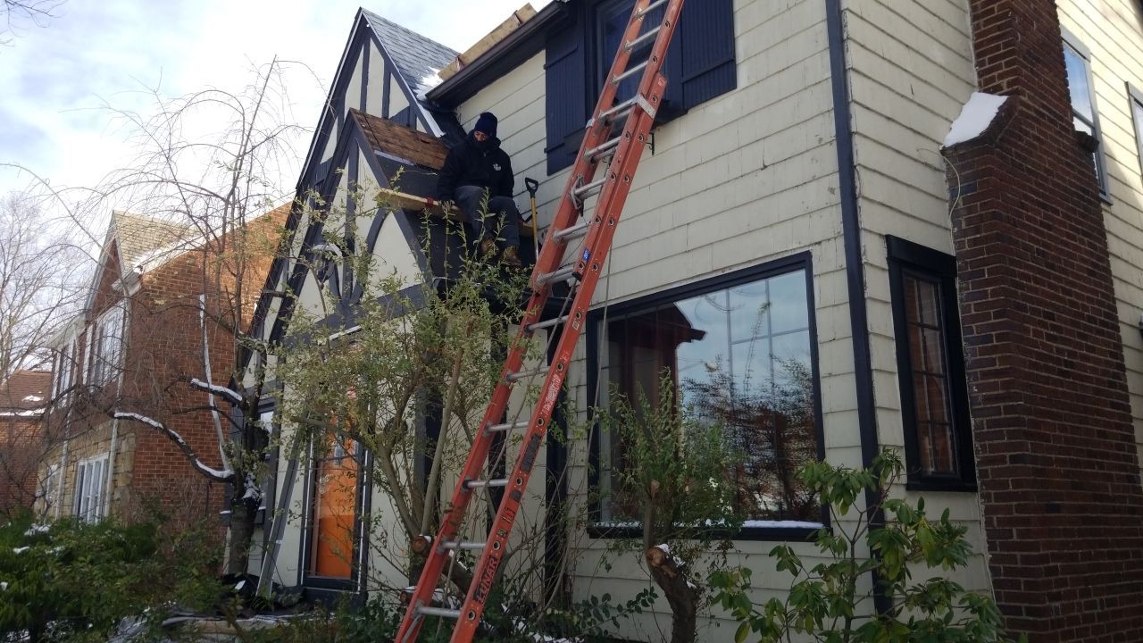 Residential Roofing Installation using owens corning duration, Harbor Blue by Absolute Roofing and Construction