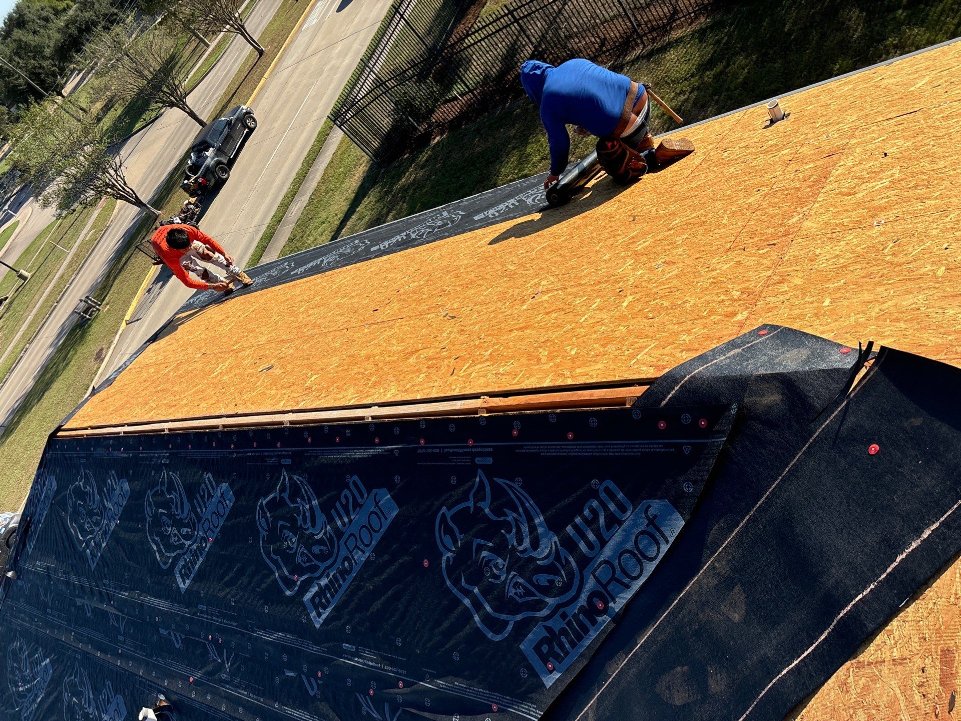 Residential Roofing Installation using Owen's Corning Duration (Lifetime) Shingles by Roof Repair Company
