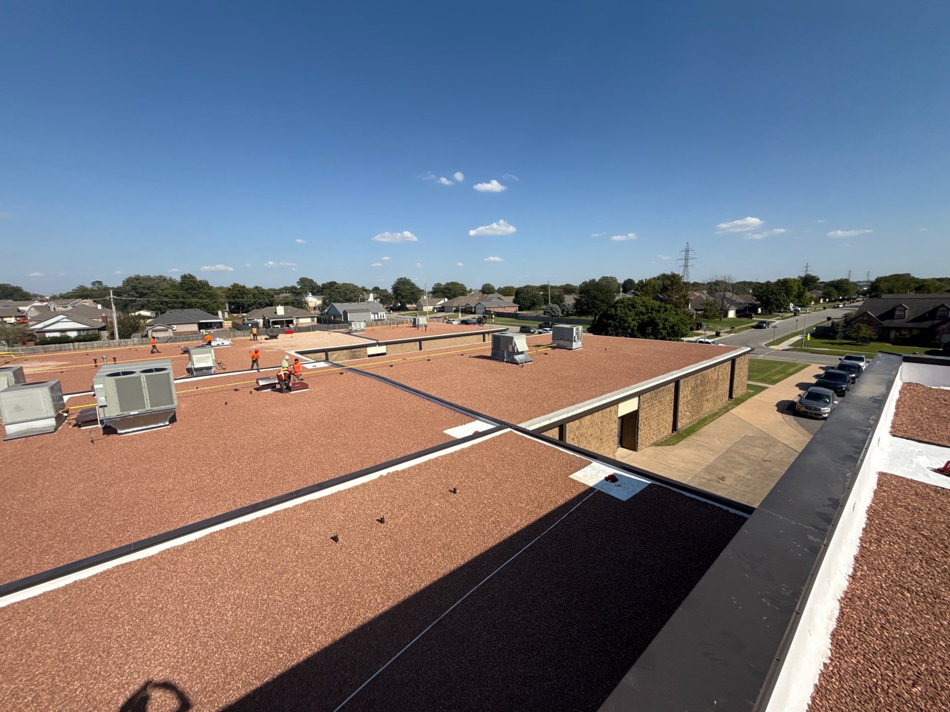 Mills Elementary School Commercial Re-Roof and Moisture Protection by Secondary Rhodes