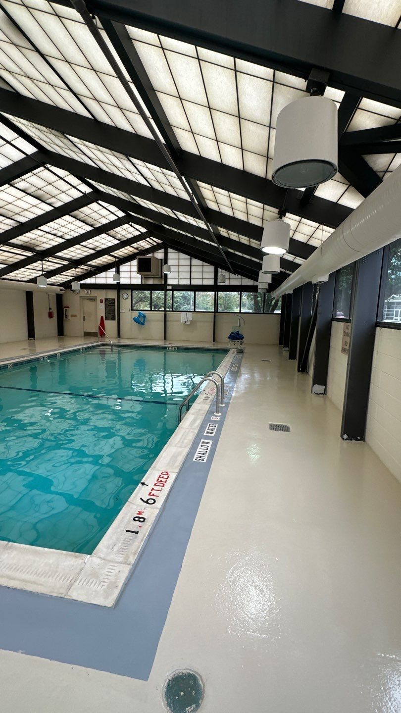 Hotel Pool Deck Project in Cranberry Township by Floors in a Day, Inc