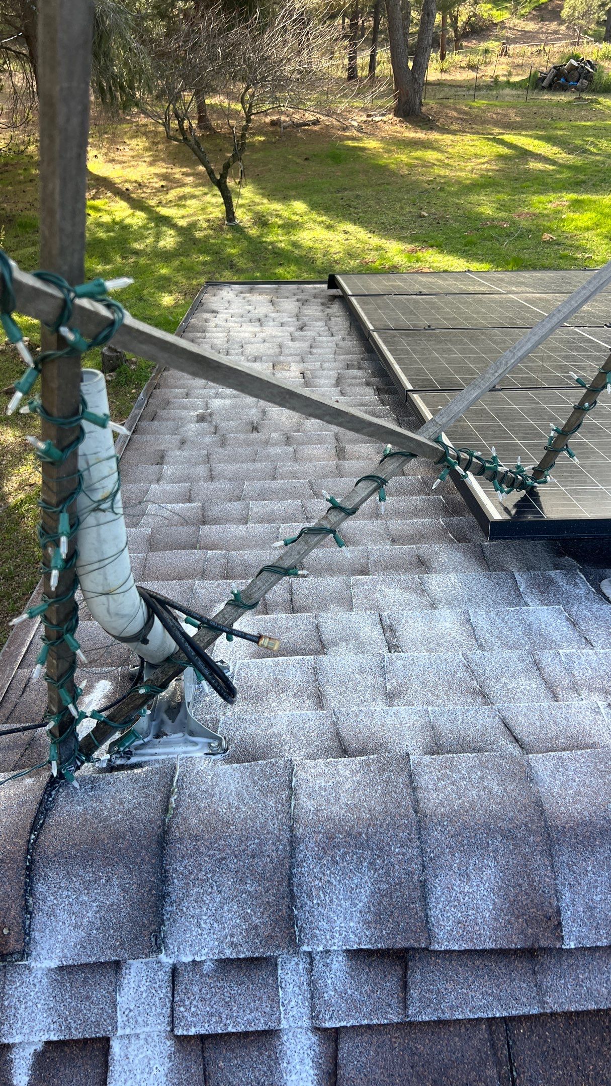 Before and After Photos using Roof Maxx Treatment by Roof Maxx of Folsom