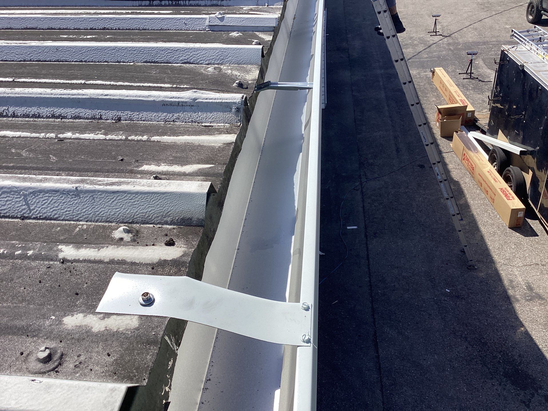 Commercial Gutter Installation in Cape Coral FL by Gutter Professors
