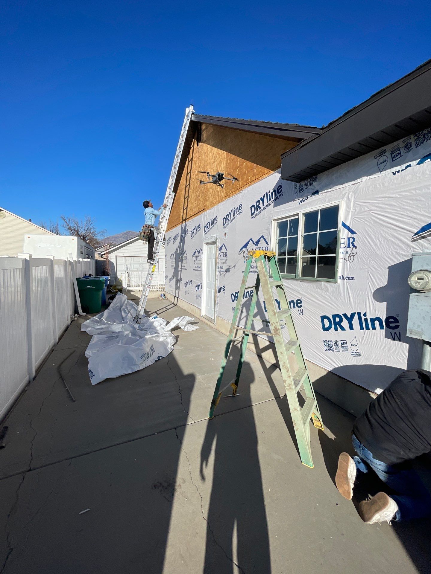 Project in Orem by Master Rain Gutters.
