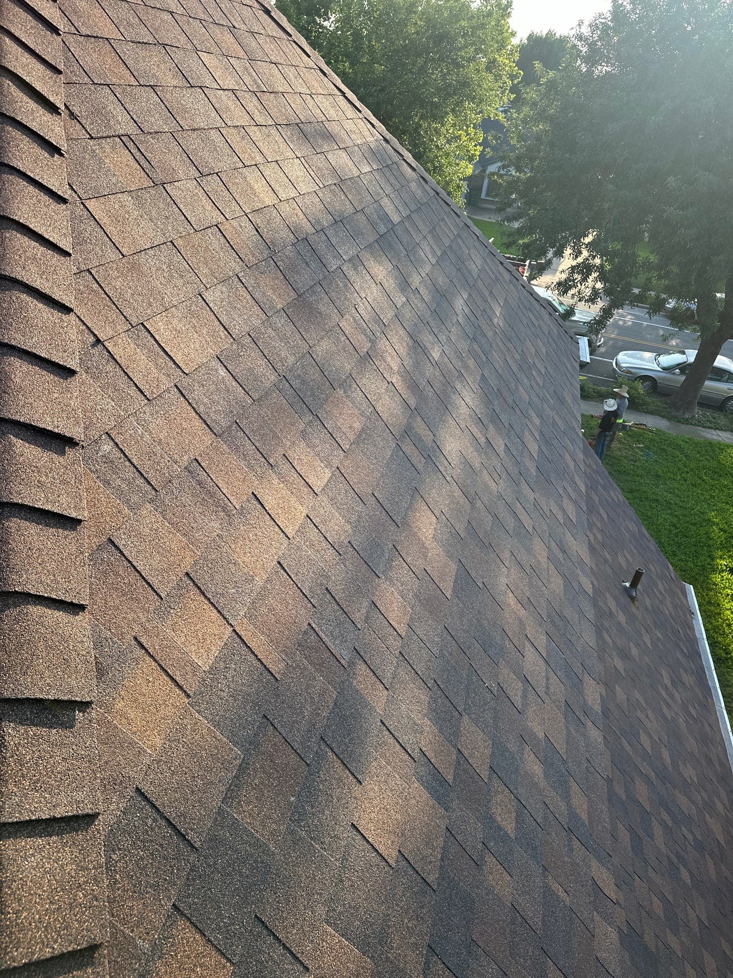 Residential Roofing Installation using Owens Corning Duration Tru Def Brownwood by DeZign Roofing & Exteriors