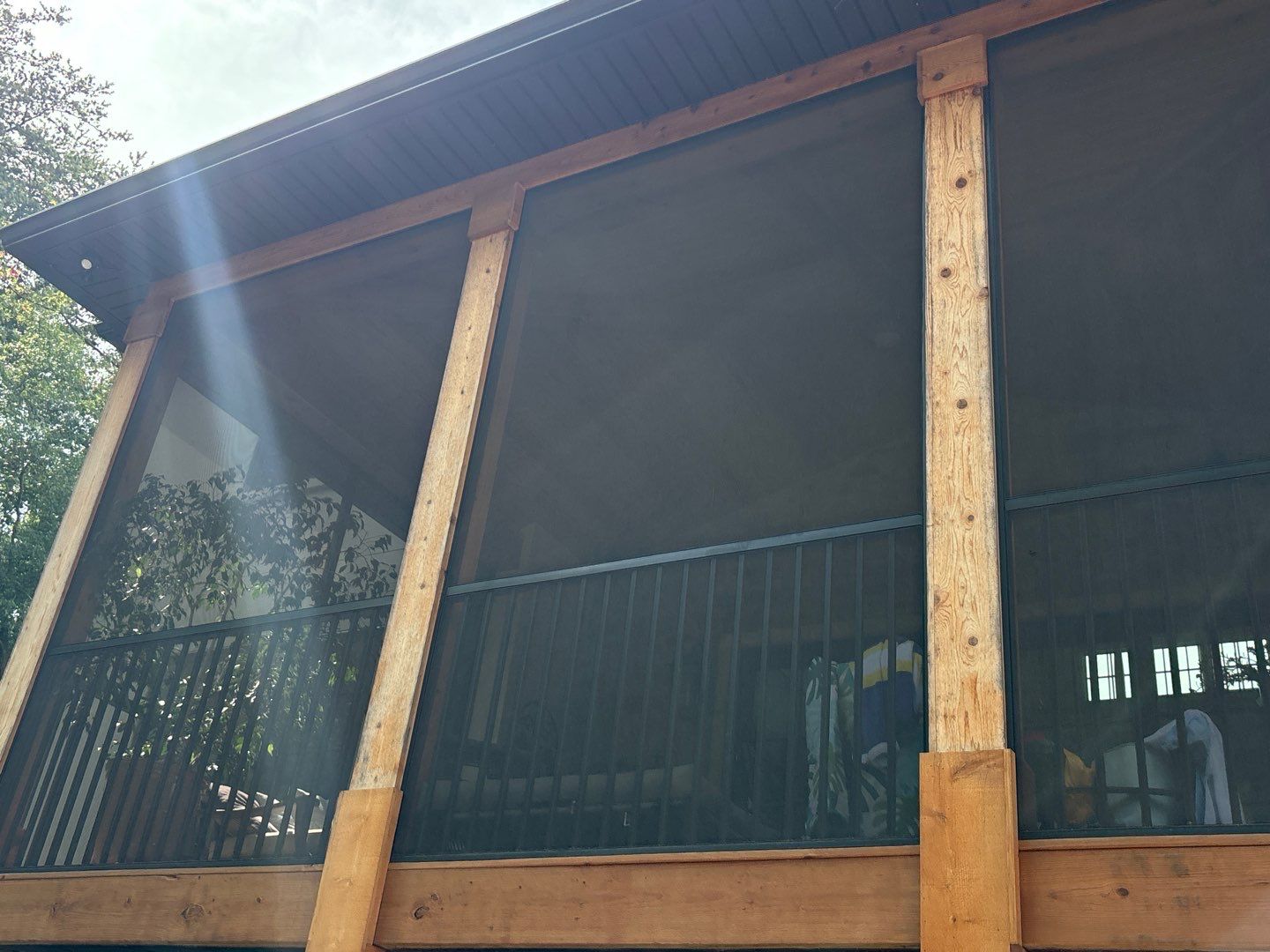 Weathered Deck using Wood Sealant and Wood Stain by DuraSeal