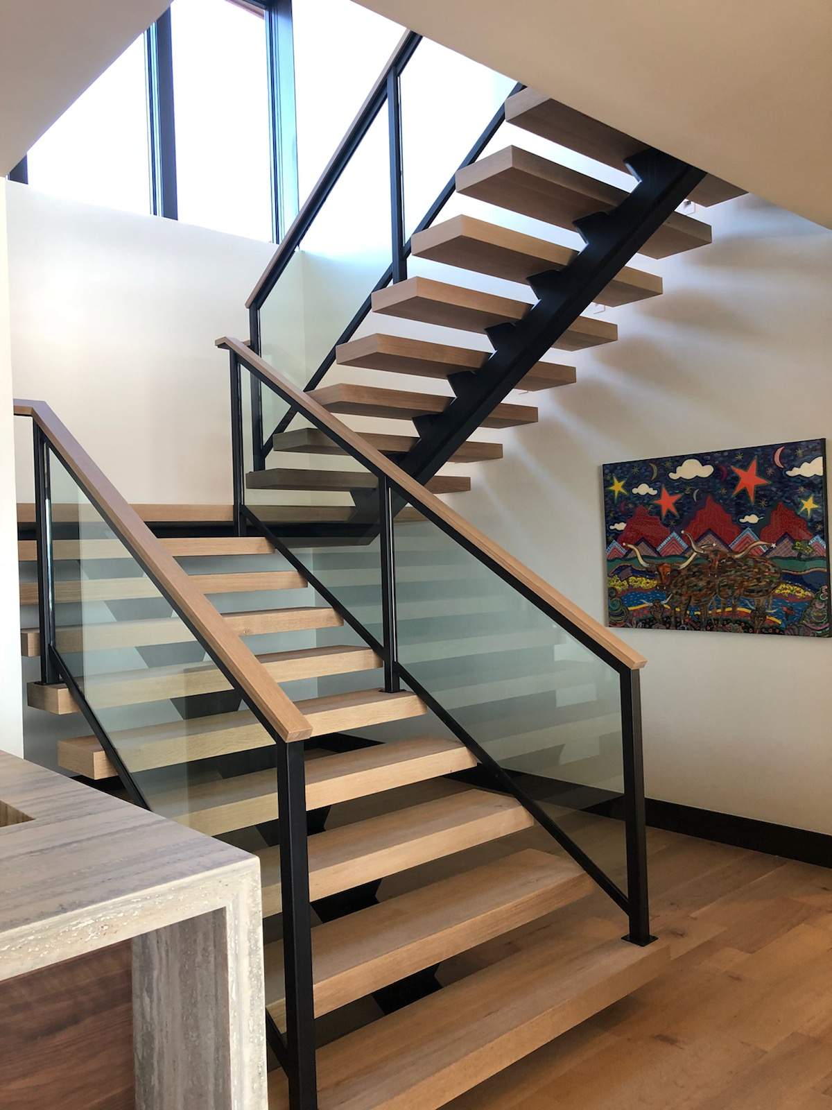 Custom Stairs  by Knox Custom Fabrication