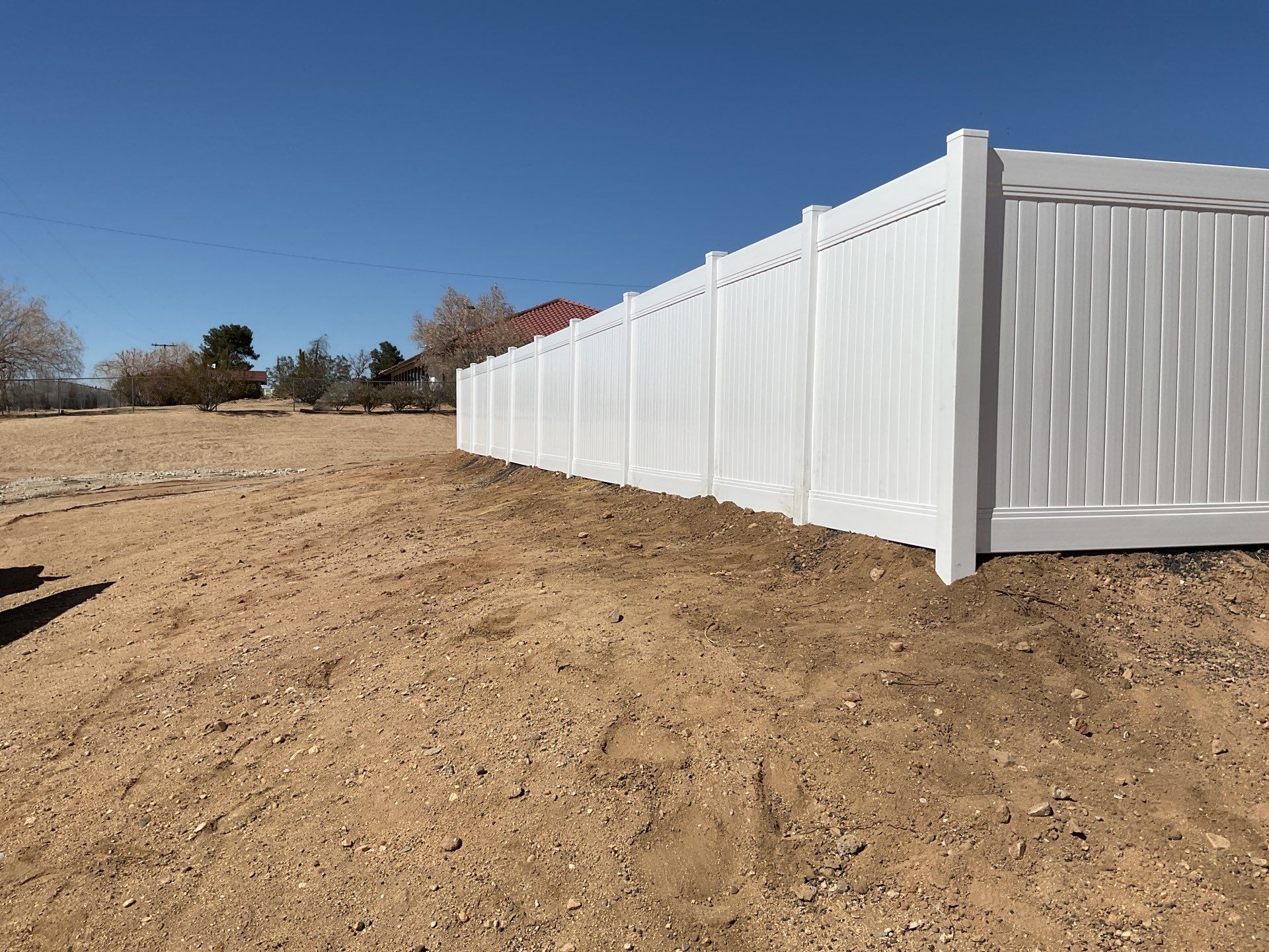 Fence Installation using Vinyl by Fence Guys Inc.