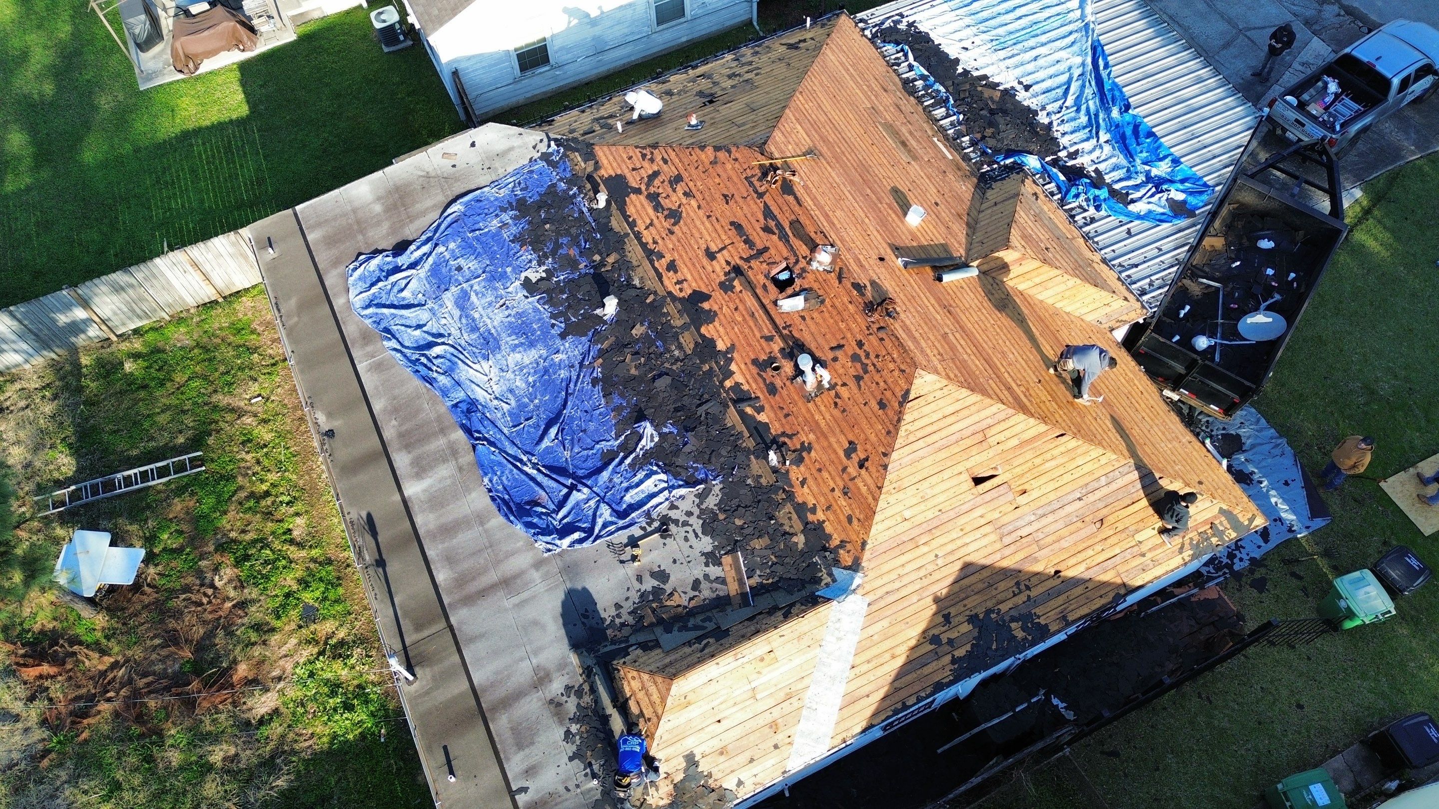 Roof Remplacement using Atlas Prolam Black Shadow by CAP Roofing and Construction LLC