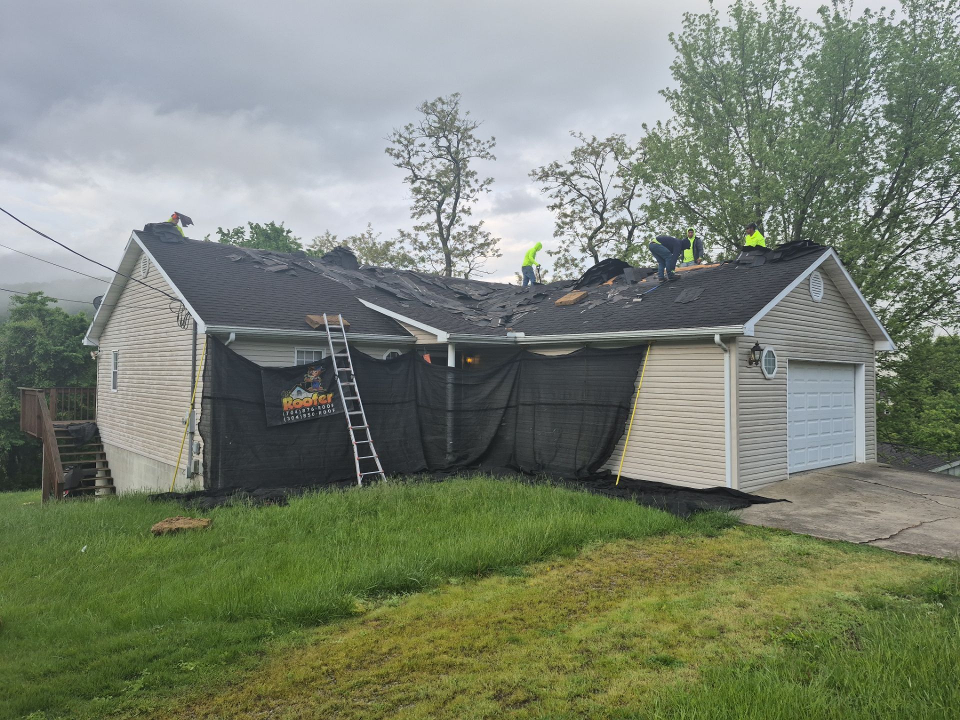 Residential Roofing Installation using Platinum Shield Roofing System from Mr. Roofer by Mr. Roofer