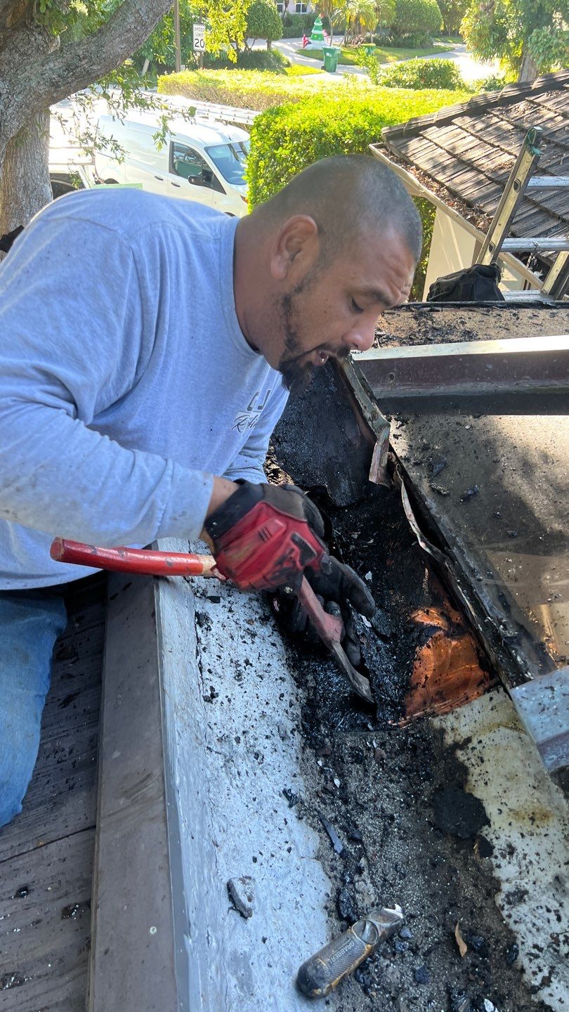 Gatehouse Rd., Sea Ranch Lakes, FL (Skylight Repair) by G&J Roofing 