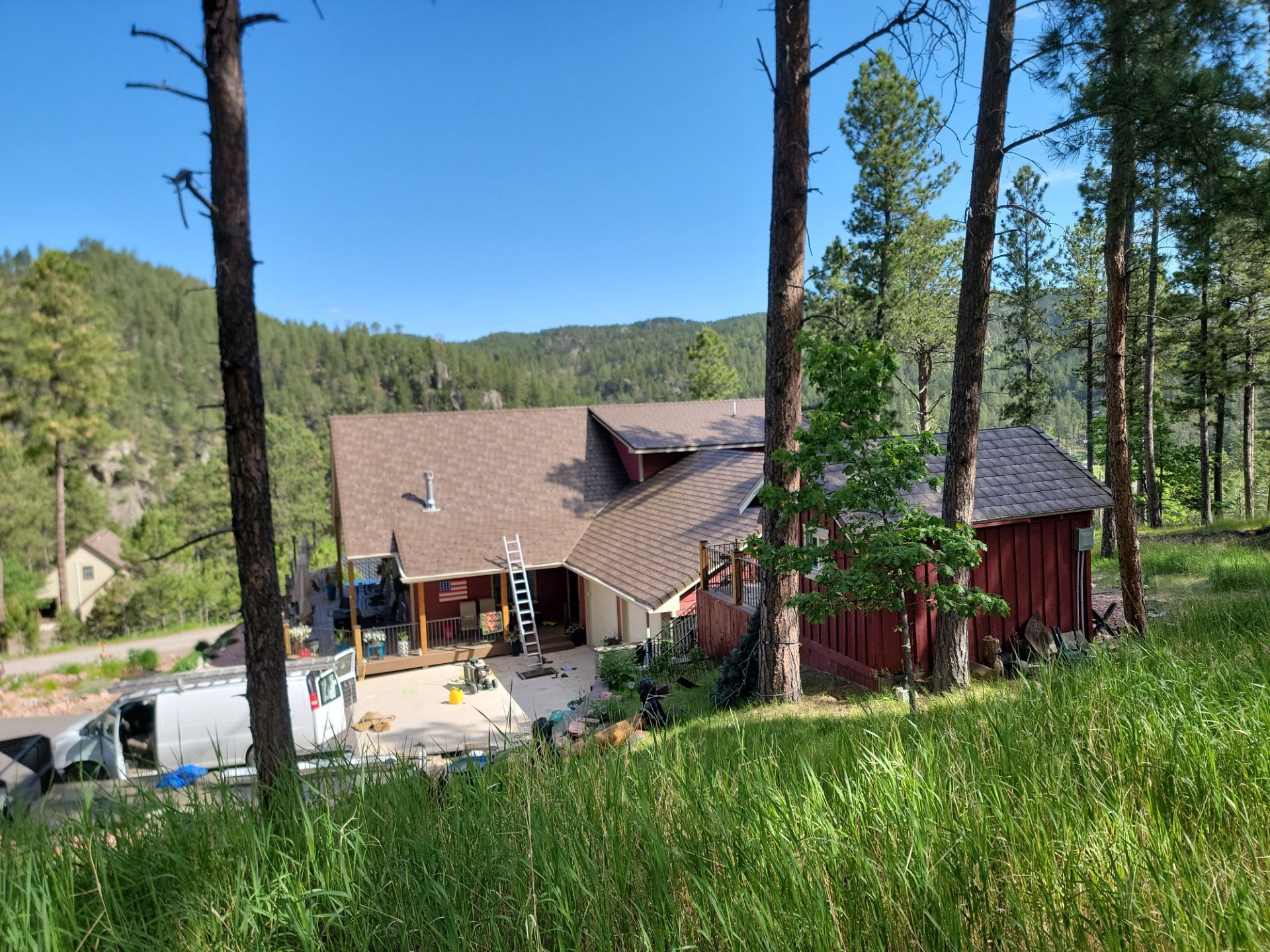 Euroshield install before hail season. by Weather-Tite Exteriors LLC