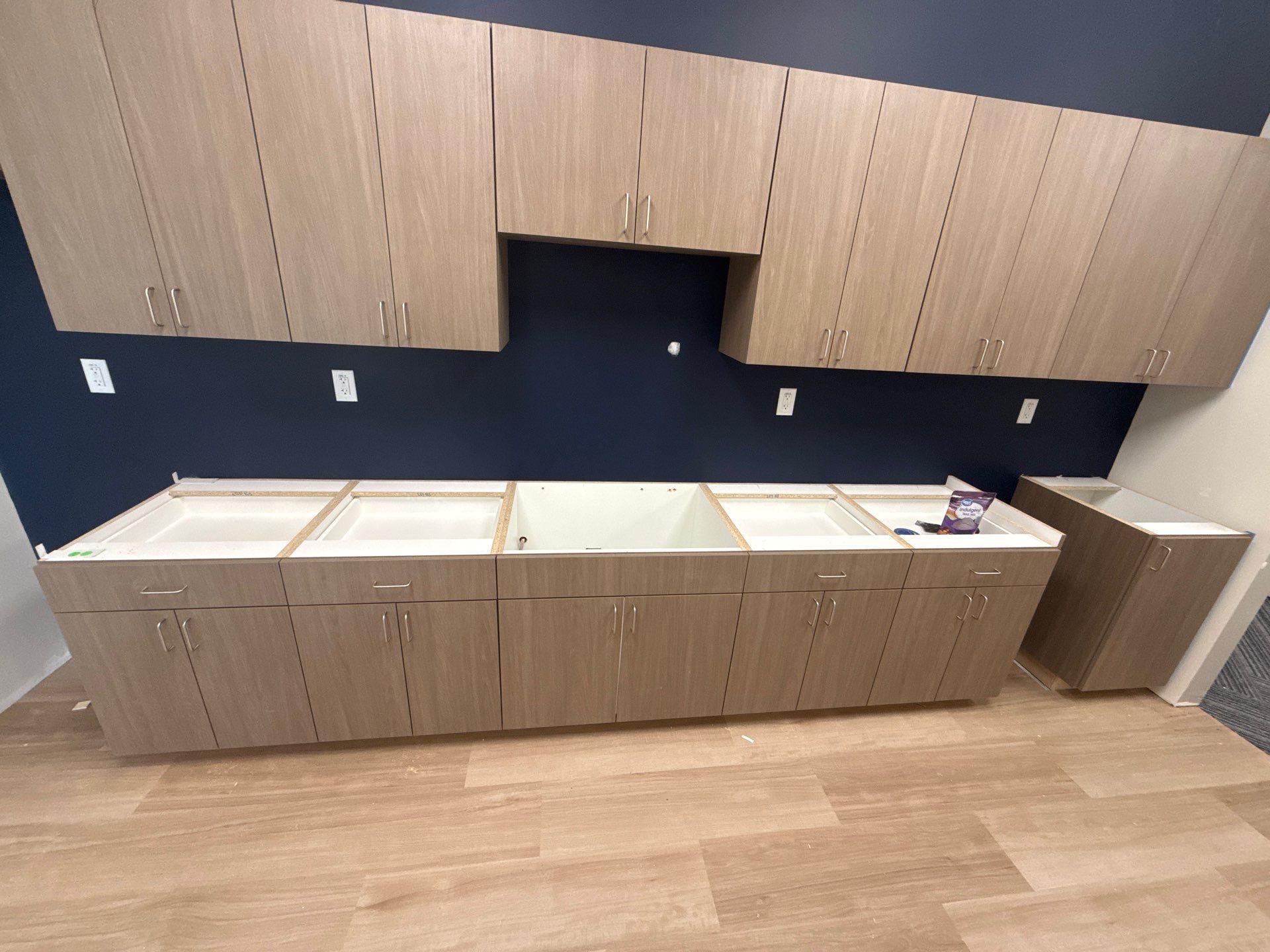 Quartz Installation for Oklahoma City Commercial Offices by TNT Countertops
