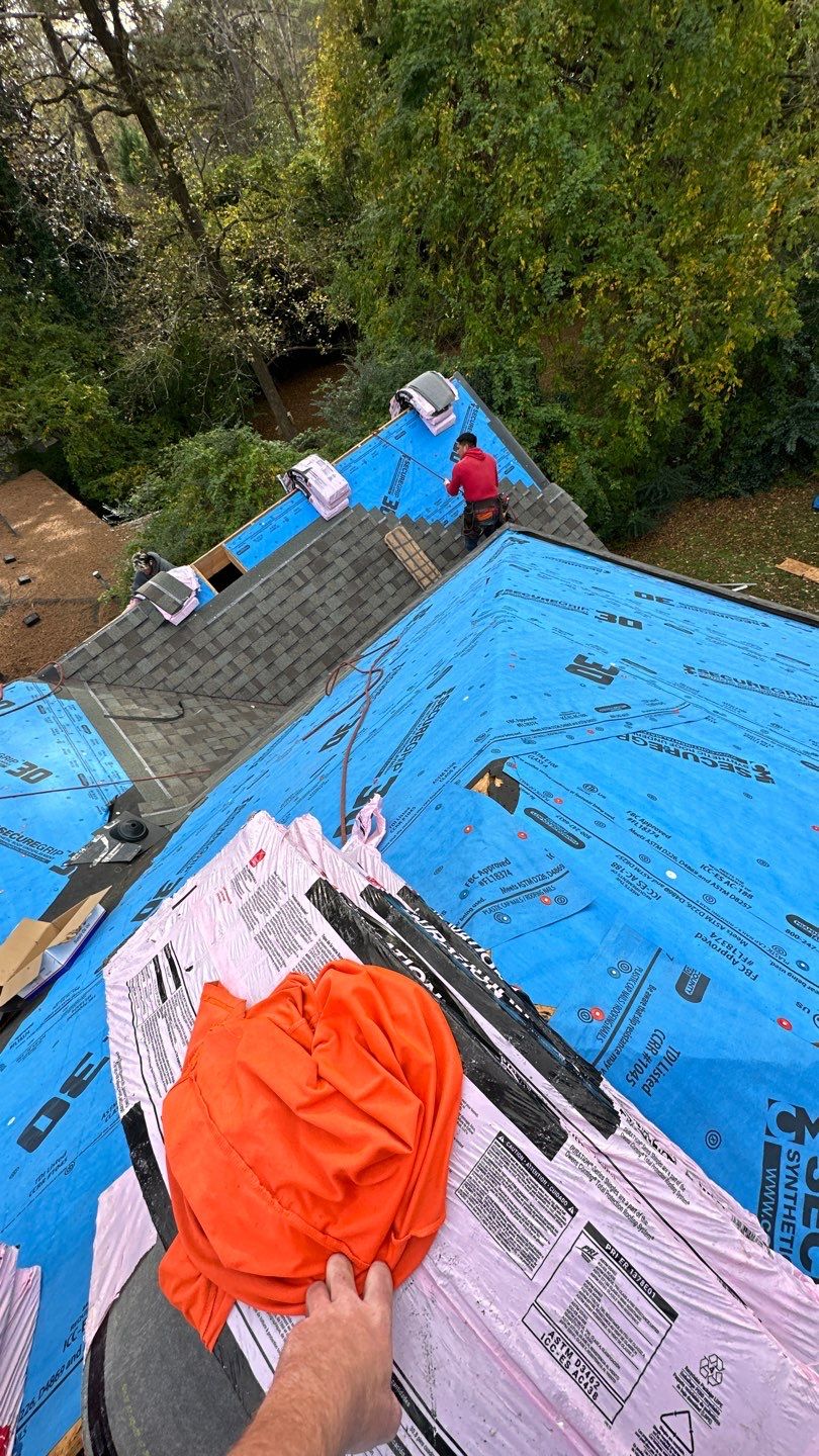 Residential Roofing Installation using Owens Corning by Inspector Roofing and Restoration